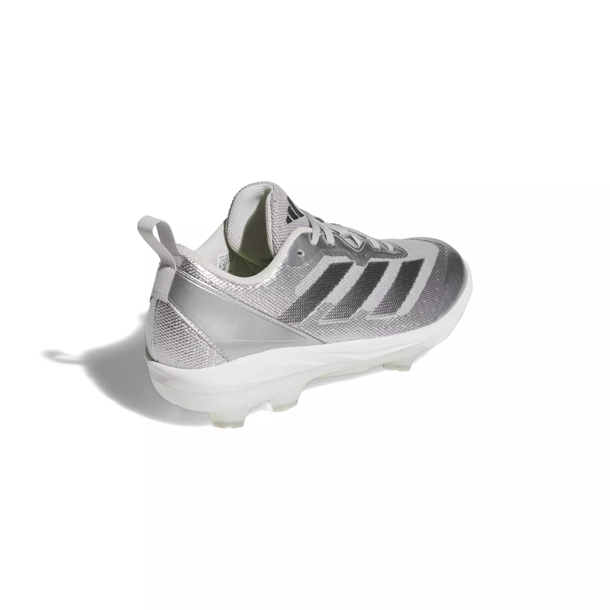 adidas Adizero Instinct TPU Silver Speed "Silver Metallic/Black/Grey Two" Women's Softball Cleat - SILVER/BLACK/GREY
