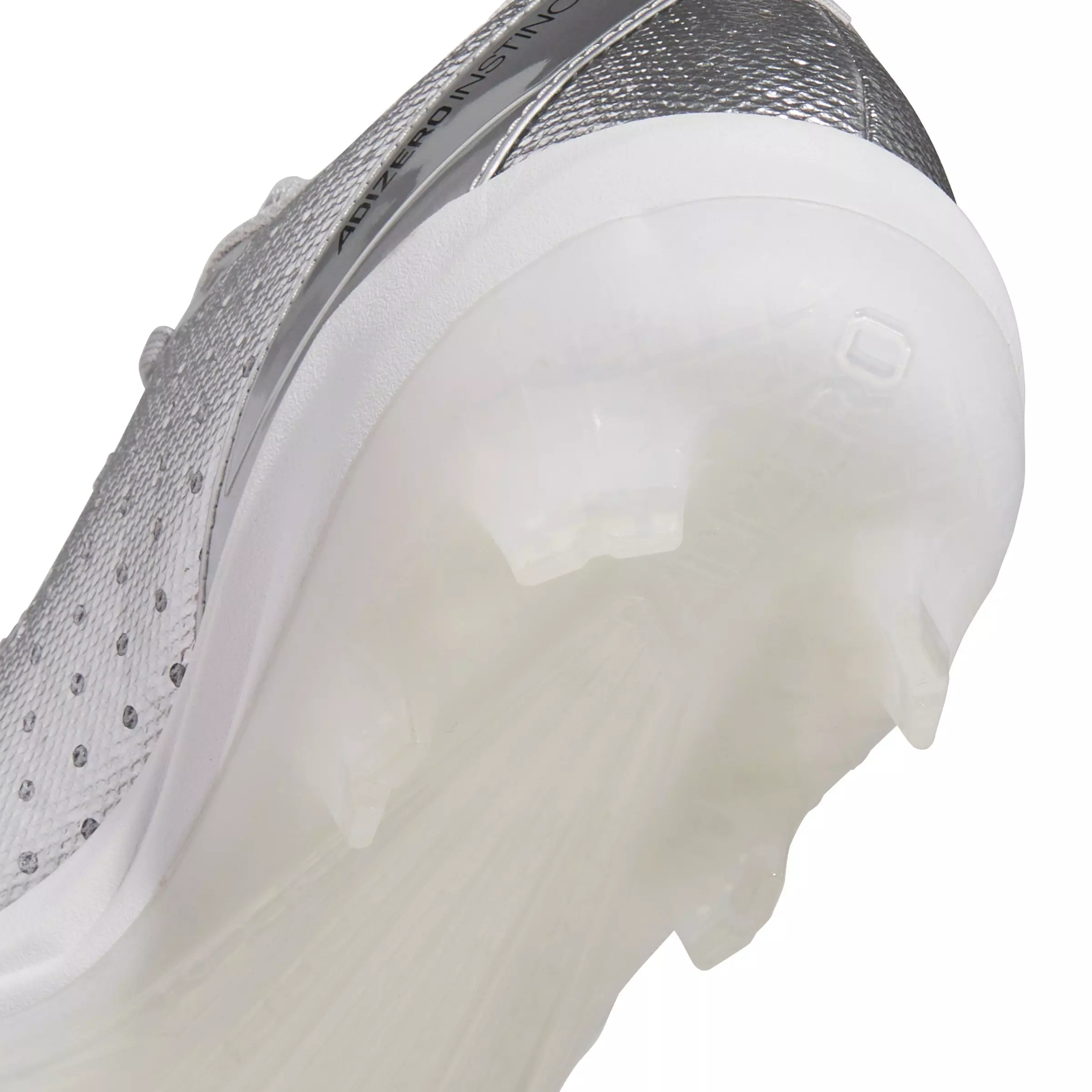 adidas Adizero Instinct TPU Silver Speed "Silver Metallic/Black/Grey Two" Women's Softball Cleat - SILVER/BLACK/GREY