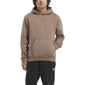 Reebok Men's Identity Washed Hoodie-Brown