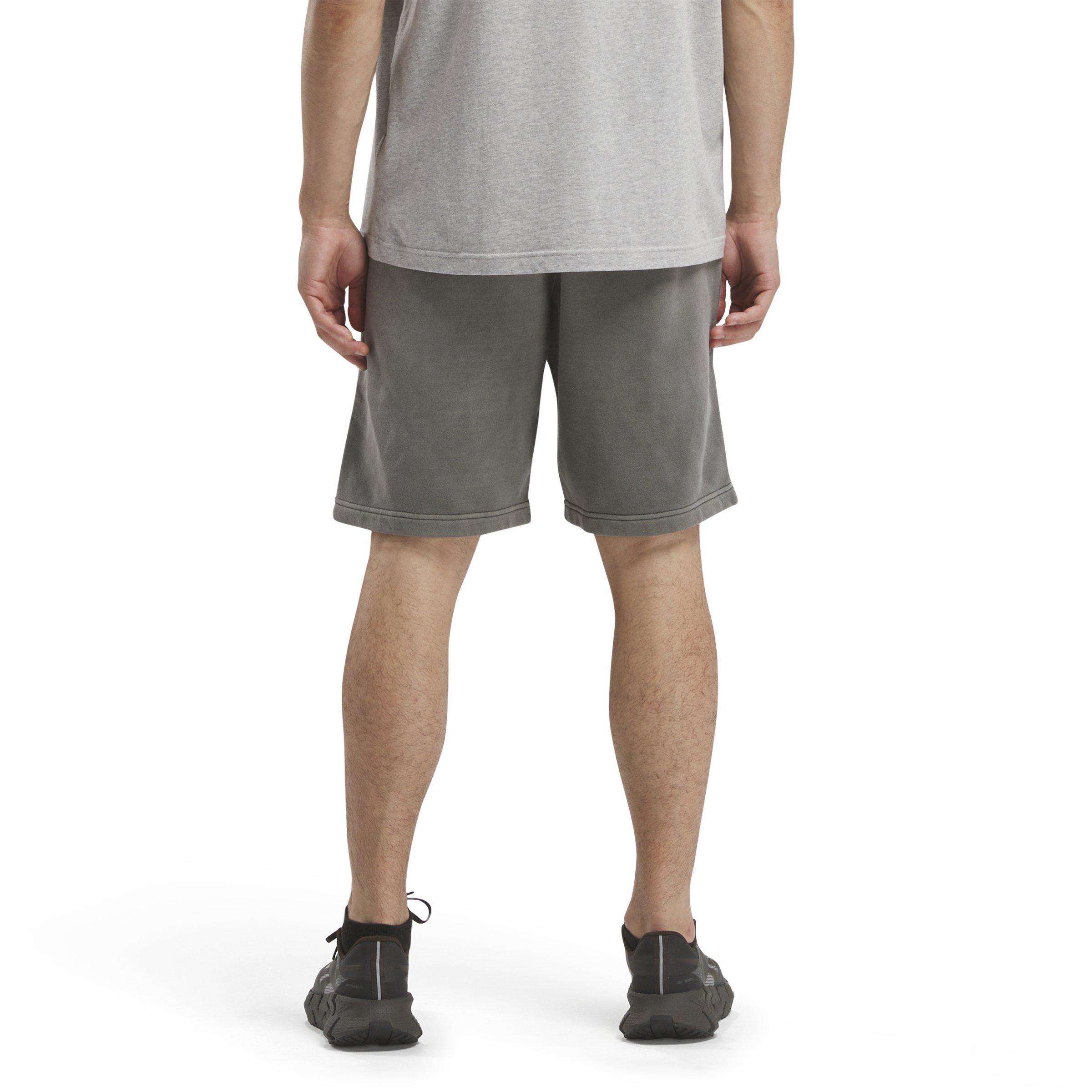 Reebok Men's Identity Washed Shorts - BLACK Thumbnail View 2