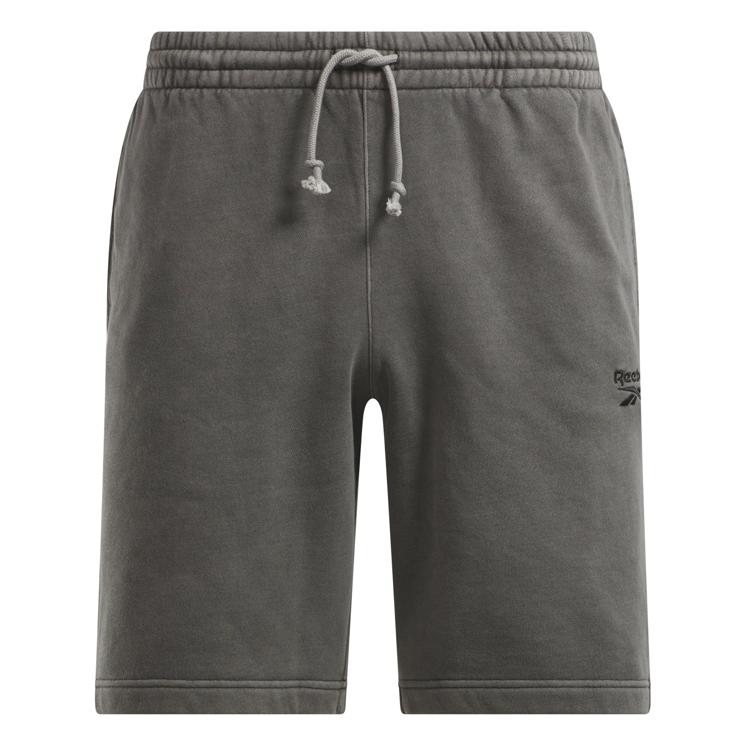 Reebok Men's Identity Washed Shorts - BLACK Thumbnail View 4