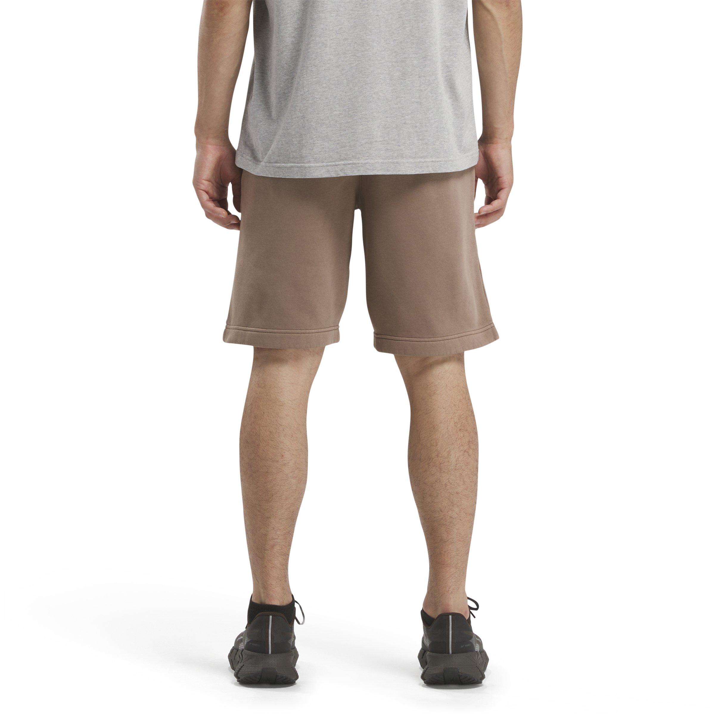 Reebok Men's Identity Washed Shorts - BROWN Thumbnail View 2