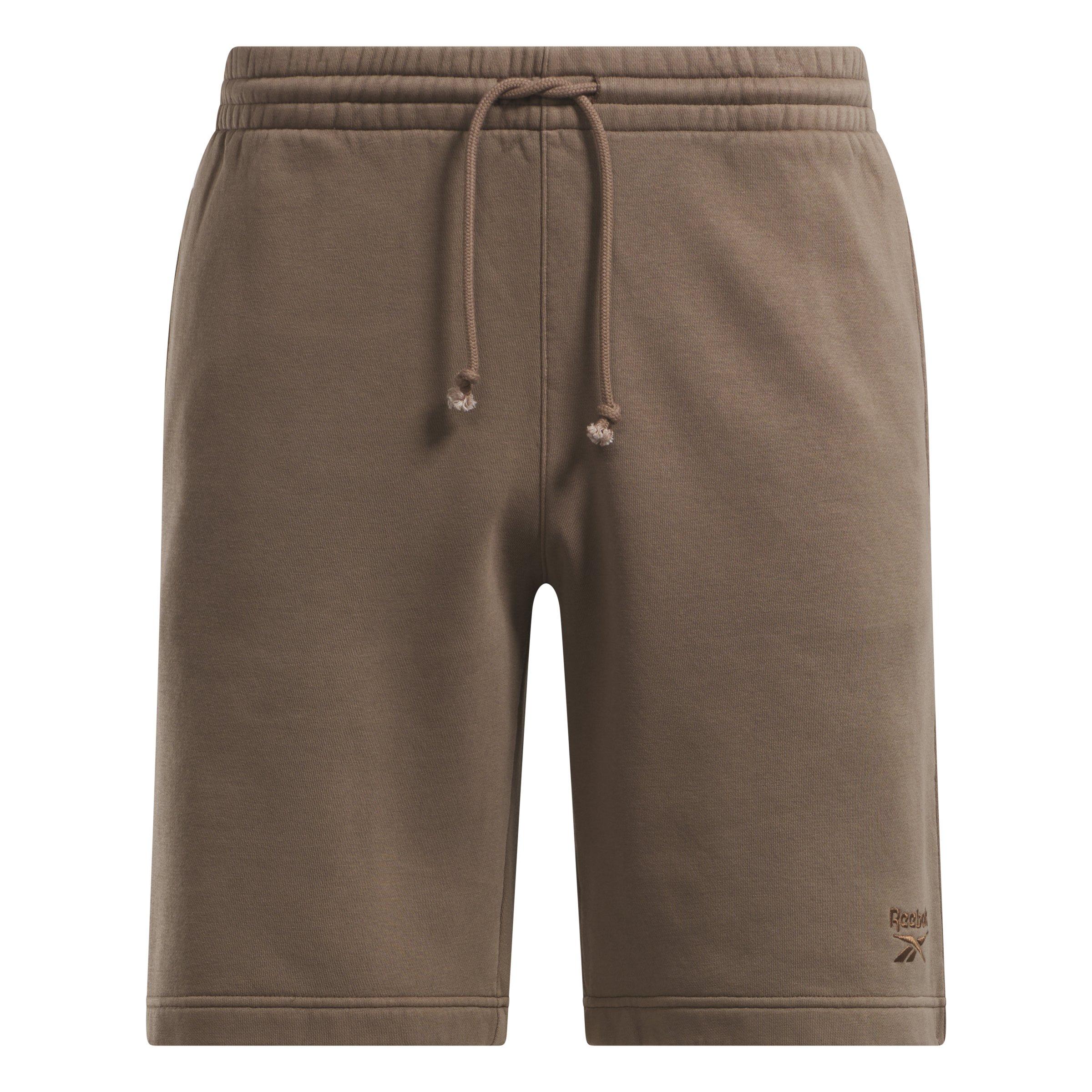 Reebok Men's Identity Washed Shorts - BROWN Thumbnail View 4