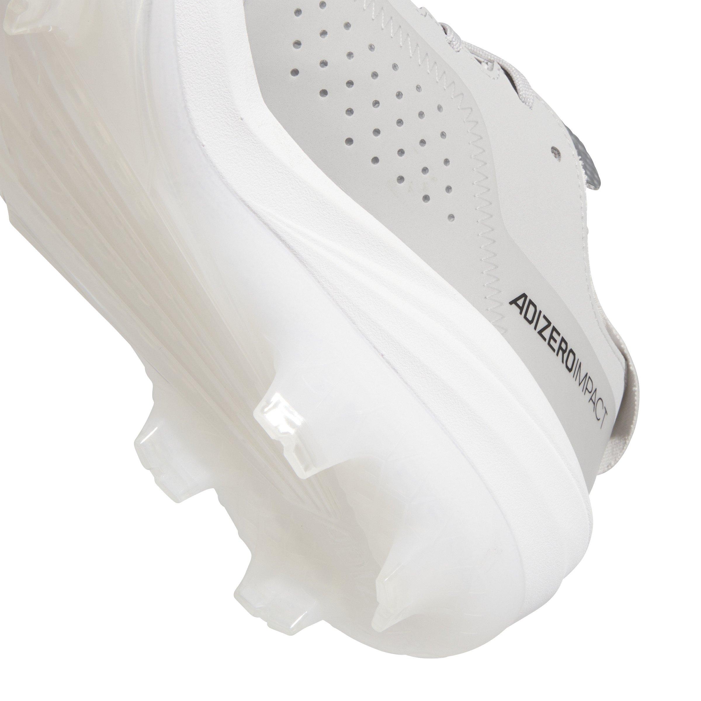 adidas Adizero Impact TPU Silver Speed BSB "Silver Metallic/Black/Grey Two" Men's Baseball Cleat - SILVER/BLACK/GREY Thumbnail View 8