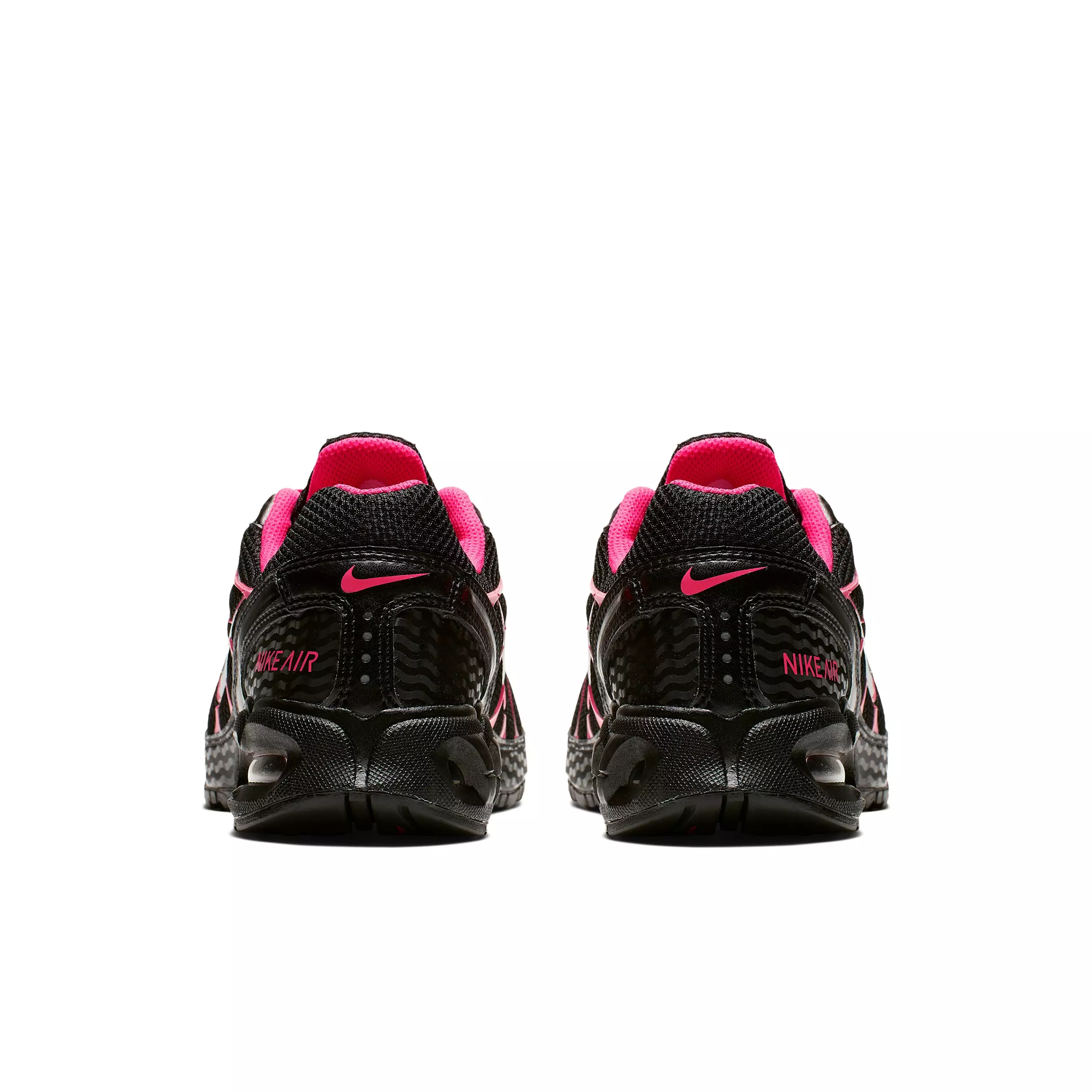 Nike Air Max Torch 4 "Black/Pink Flash/Metallic Silver" Women's Shoe - BLACK/PINK/SILVER