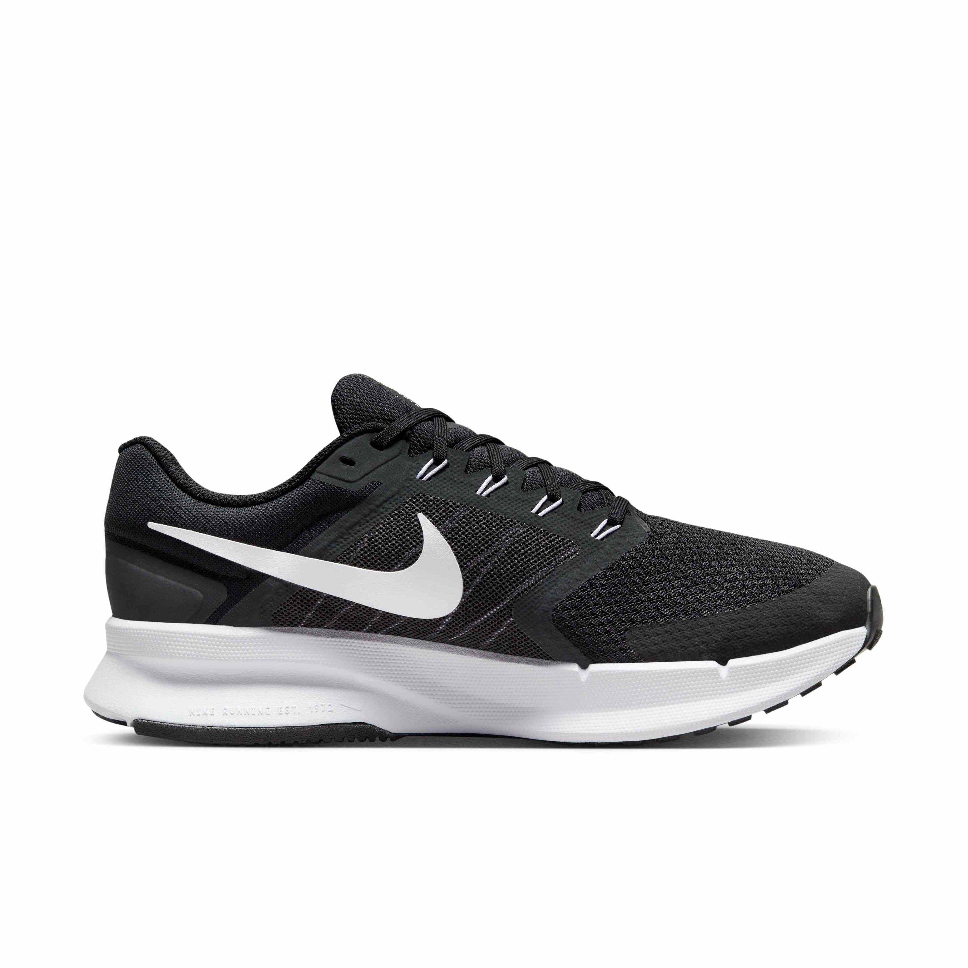 Nike Run Swift 3 "Black/Dark Smoke Grey/White" Men's Wide Running Shoe - BLACK/DK GREY/WHITE Thumbnail View 1