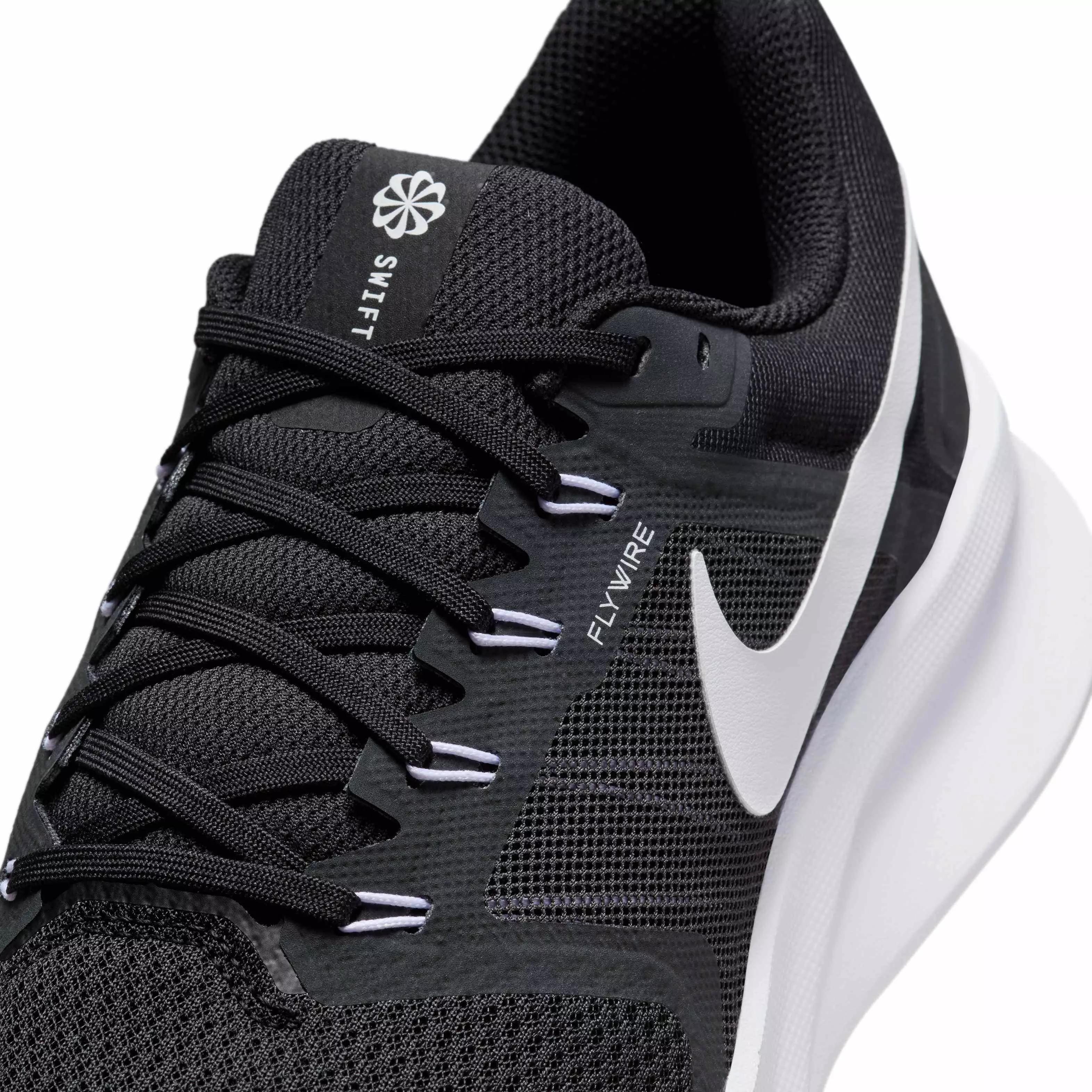 Nike Run Swift 3 "Black/Dark Smoke Grey/White" Men's Wide Running Shoe - BLACK/DK GREY/WHITE