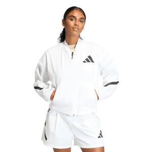adidas Women's Z.N.E. Woven Bomber Jacket - White