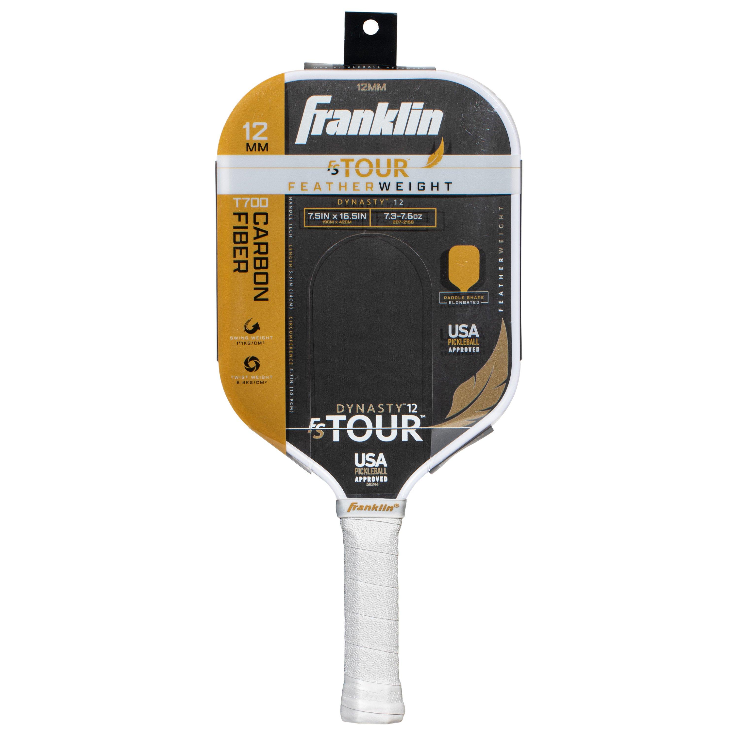 Franklin Sports Adult FS Tour Dynasty Featherweight Pro Pickleball Paddle
