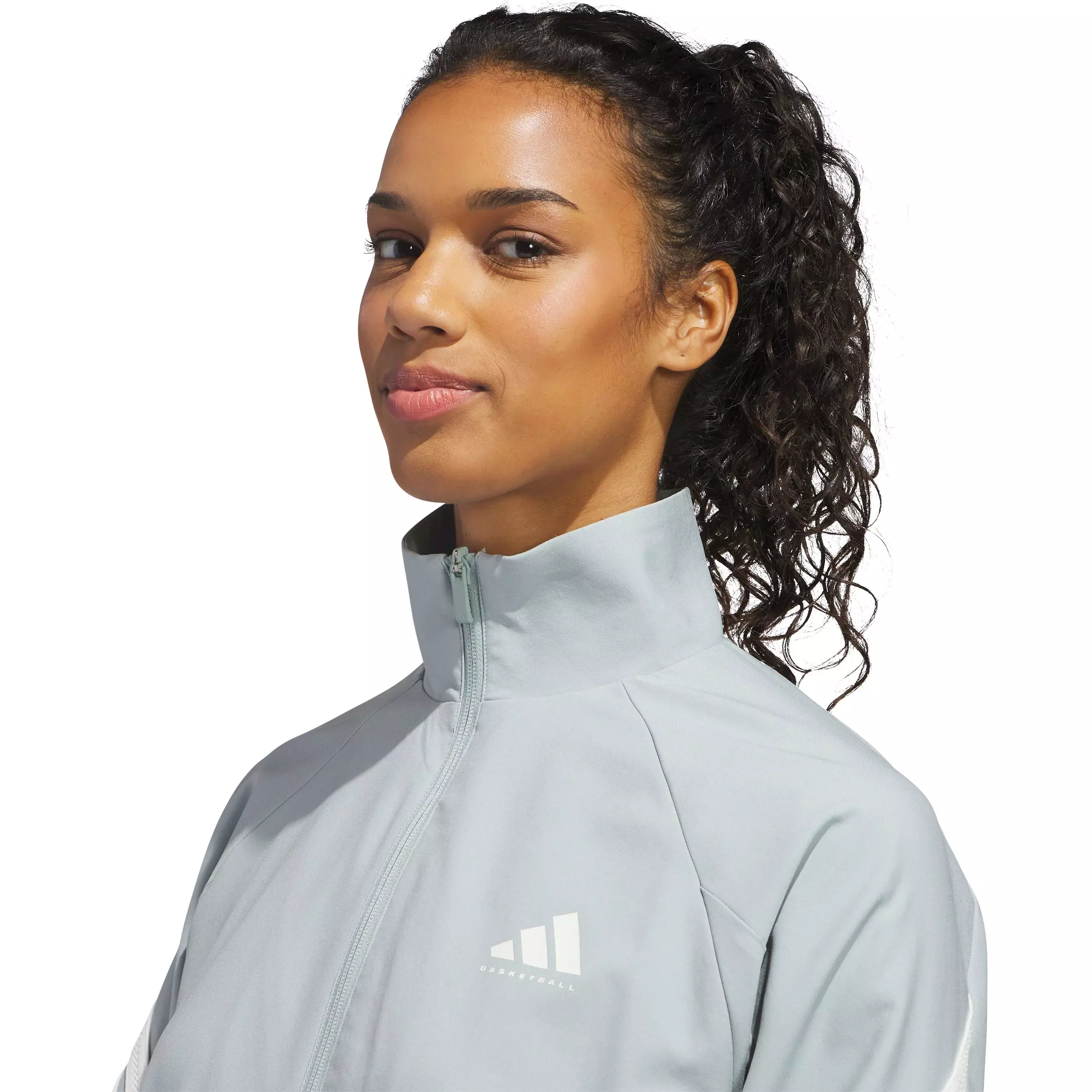adidas Women's Crazy Lite Full-Zip Jacket - Sage Green - SAGE GREEN