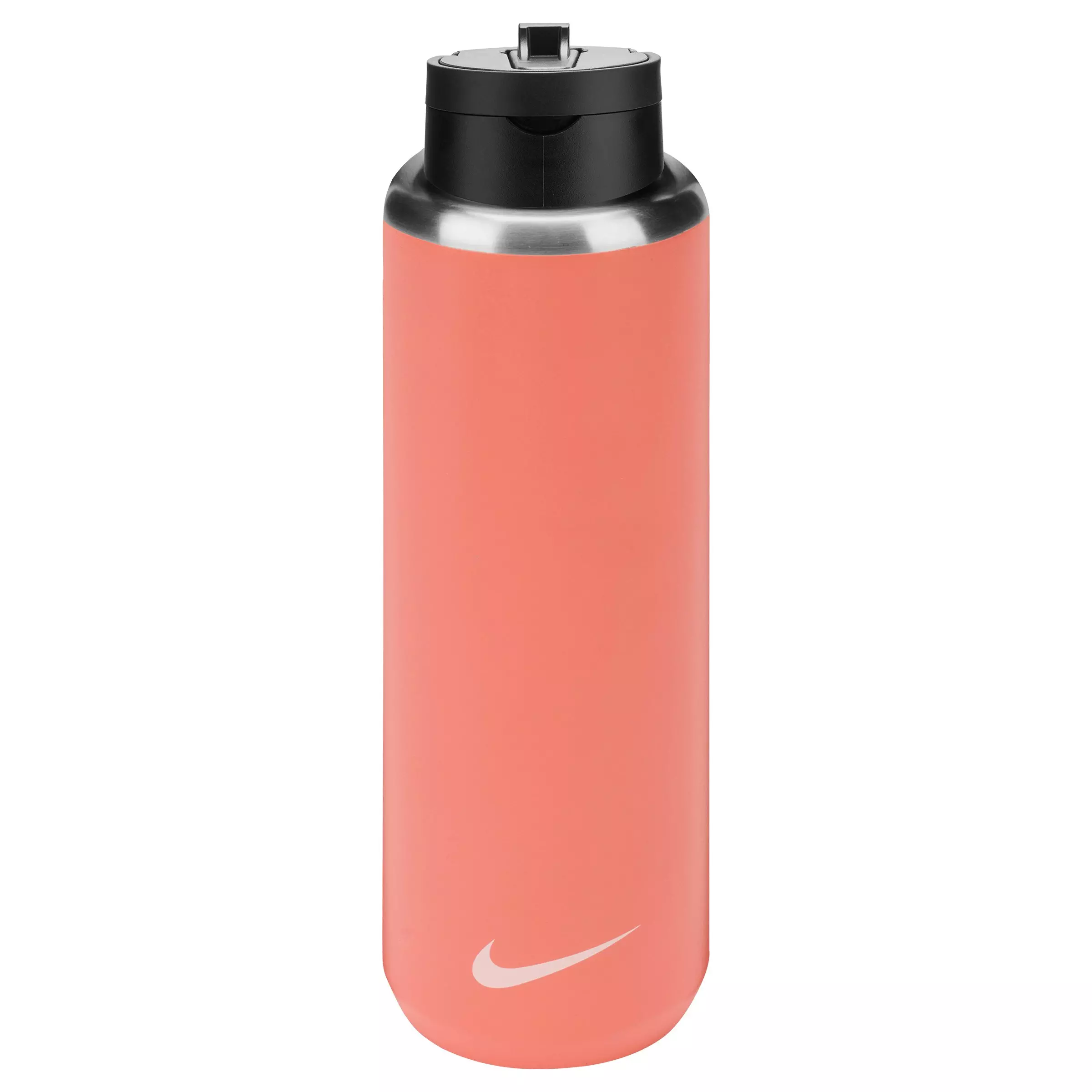 Nike Stainless Steel Recharge 32oz Straw Water Bottle - ORANGE/BLACK