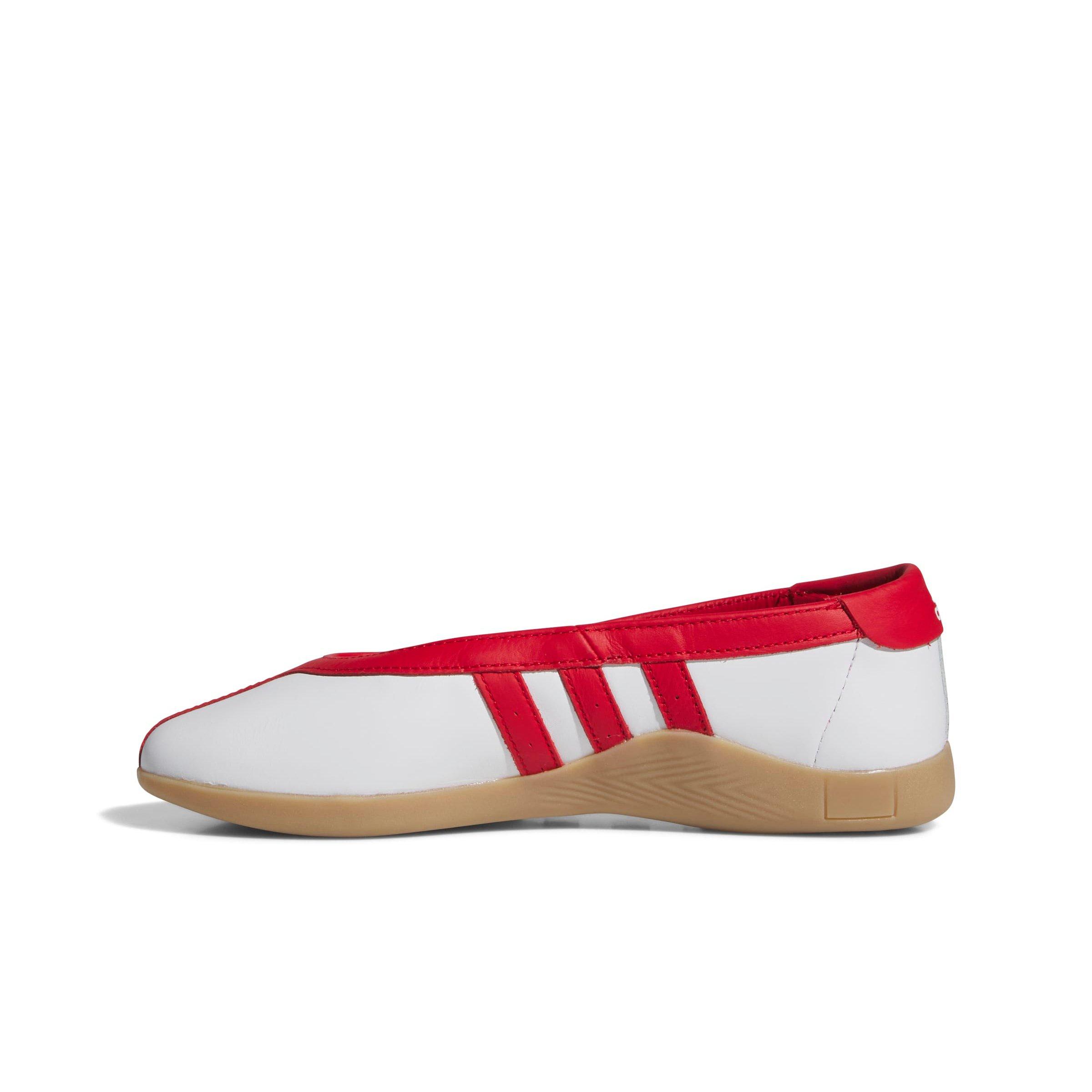 adidas Taekwondo Mei "Ftwr White/Better Scarlet/Gum 3" Women's Shoe - WHITE/SCARLET/GUM Thumbnail View 2