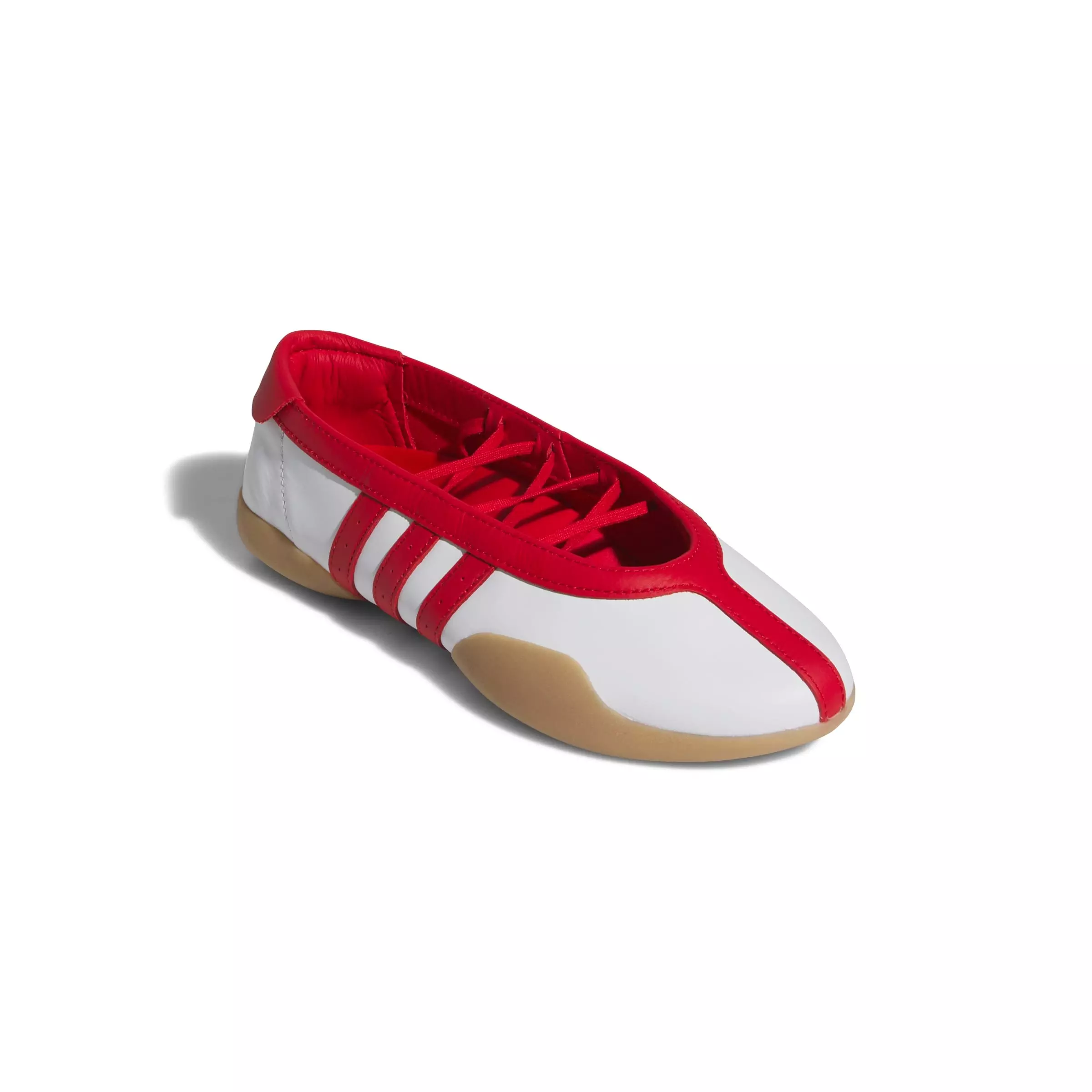 adidas Taekwondo Mei "Ftwr White/Better Scarlet/Gum 3" Women's Shoe - WHITE/SCARLET/GUM