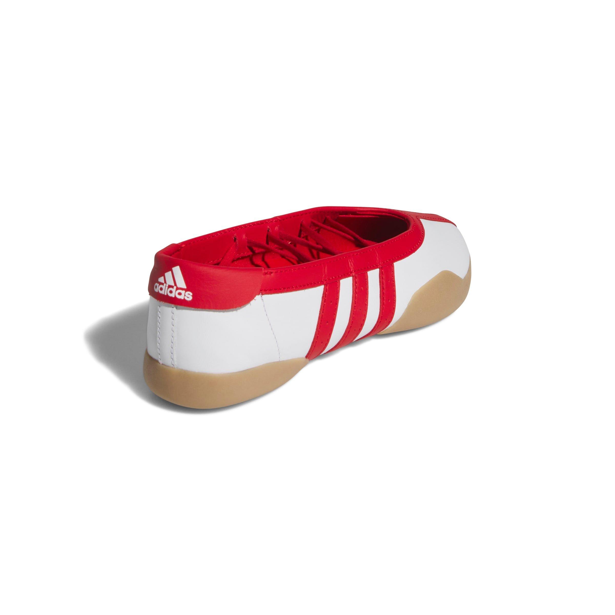 adidas Taekwondo Mei "Ftwr White/Better Scarlet/Gum 3" Women's Shoe - WHITE/SCARLET/GUM Thumbnail View 4