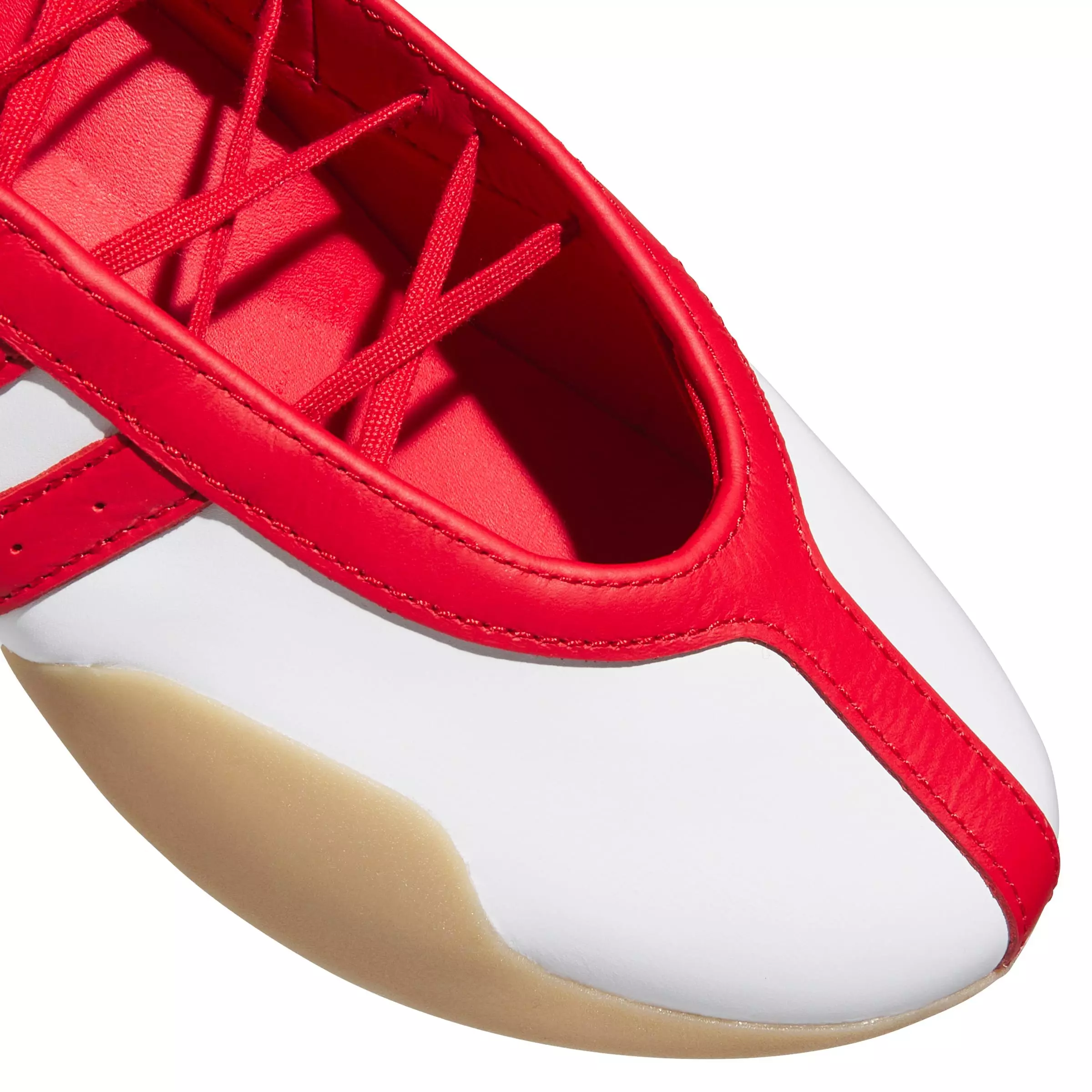 adidas Taekwondo Mei "Ftwr White/Better Scarlet/Gum 3" Women's Shoe - WHITE/SCARLET/GUM