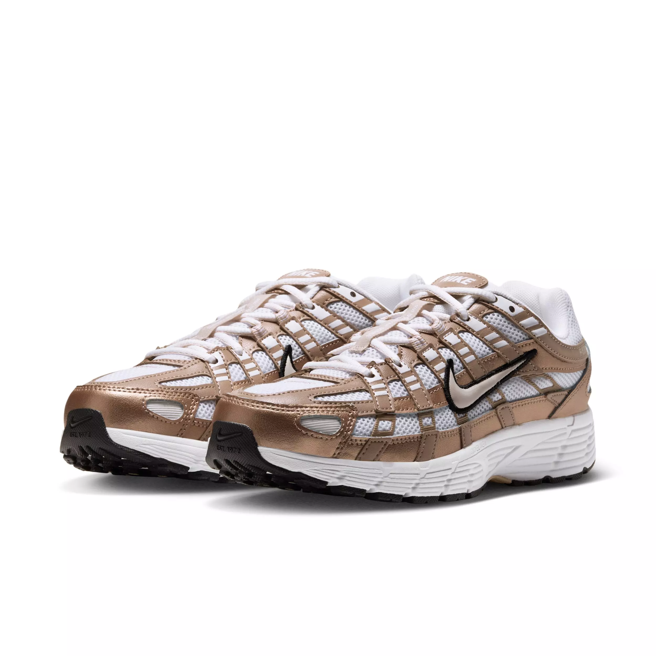 Nike P-6000 "White/Blur/Black/Sanddrift" Women's Shoe - WHITE/BLUR/BLACK/SANDDRIFT