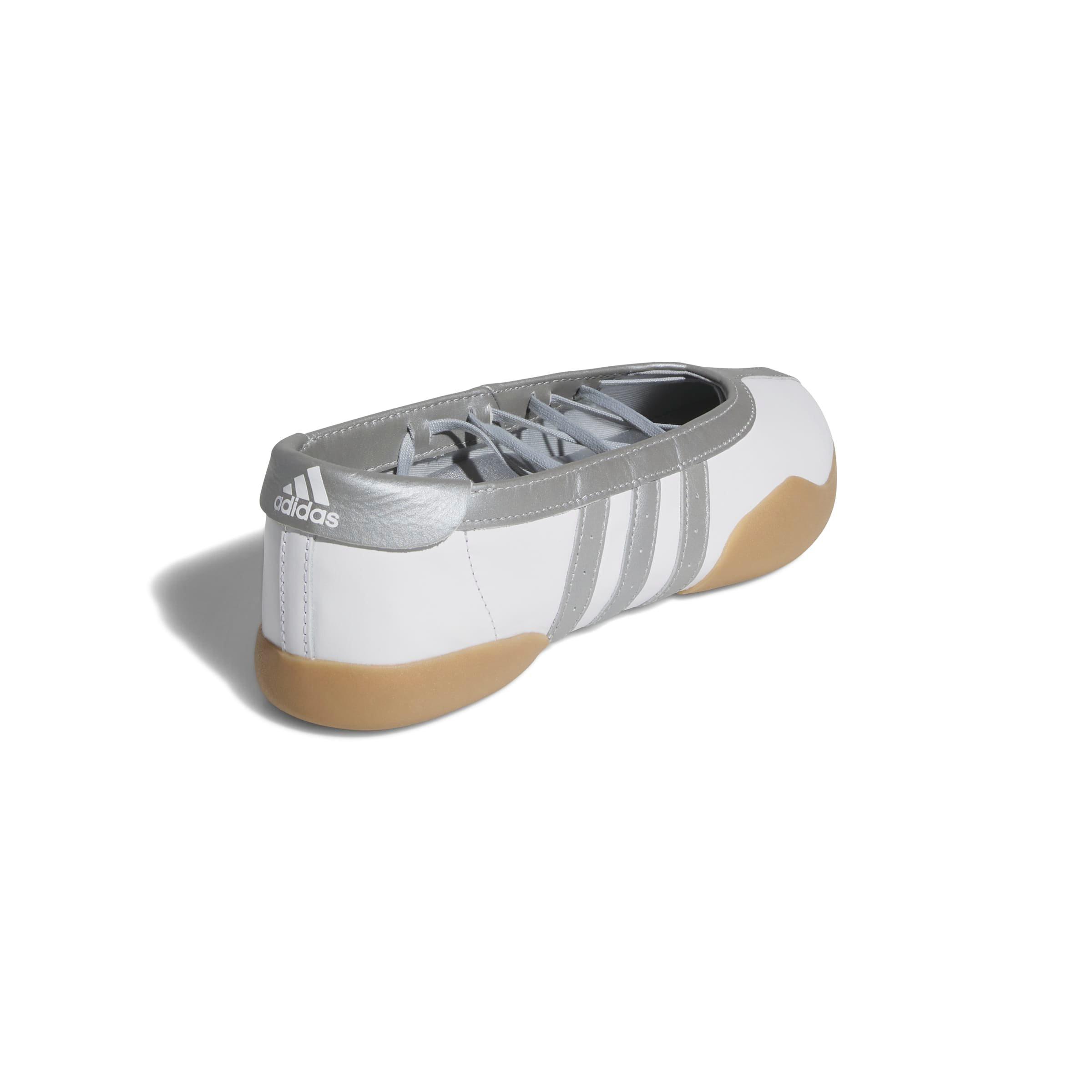 adidas Taekwondo Mei "Ftwr White/Silver Metallic/Gum 3" Women's Shoe - WHITE/SILVER/GUM Thumbnail View 4