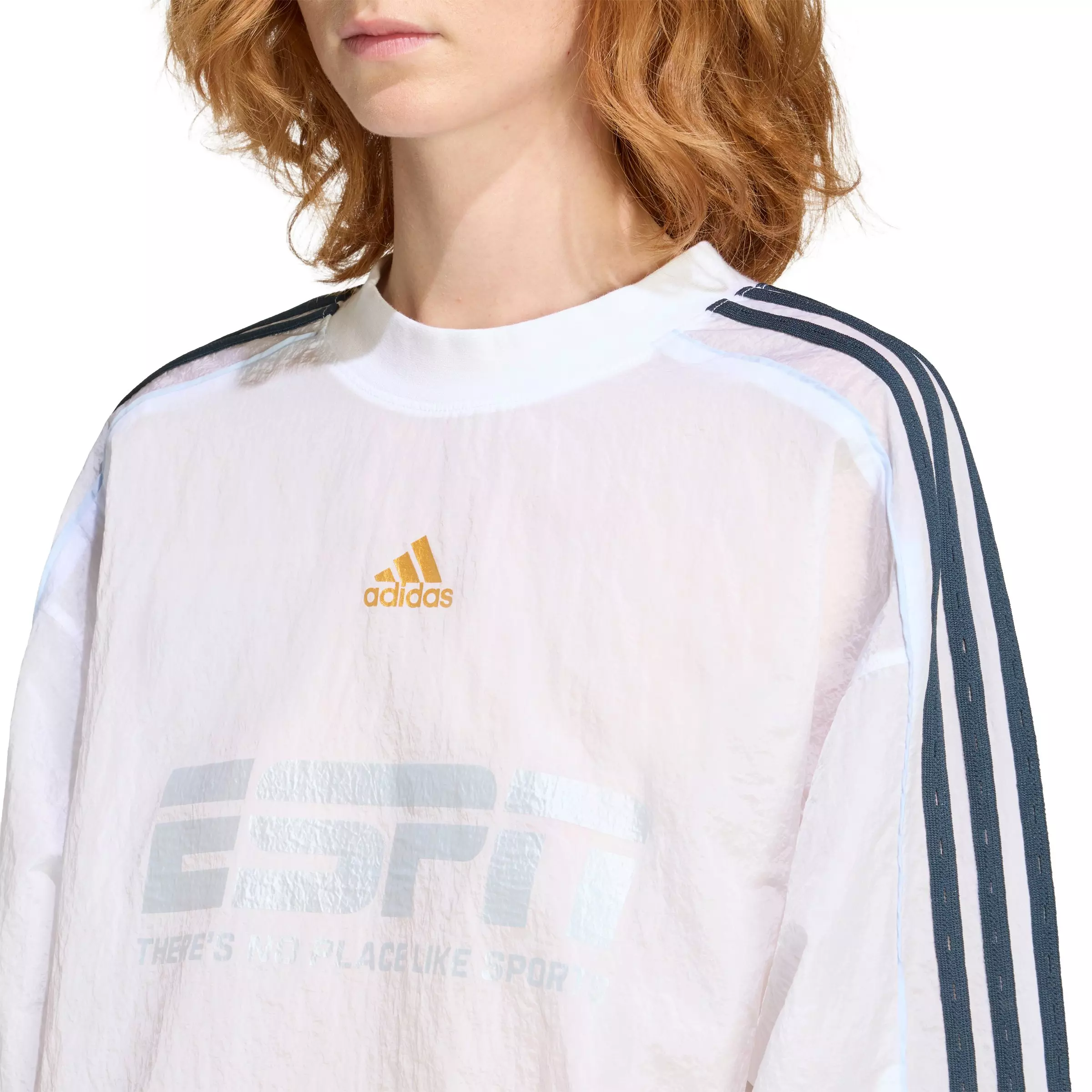 adidas Originals Women's Teamgeist 2.0 Sweatshirt - White - WHITE