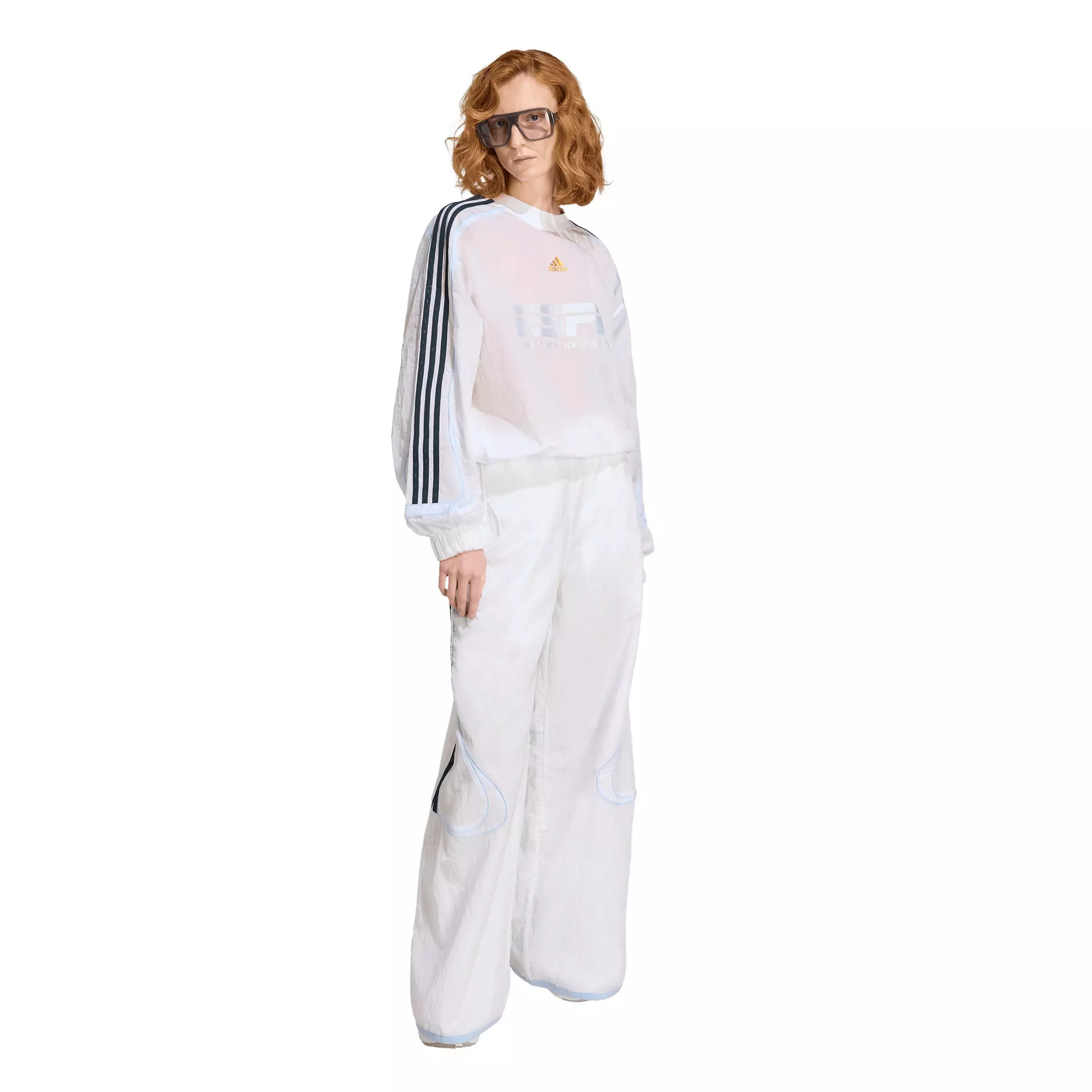 adidas Originals Women's Teamgeist 2.0 Sweatshirt - White - WHITE