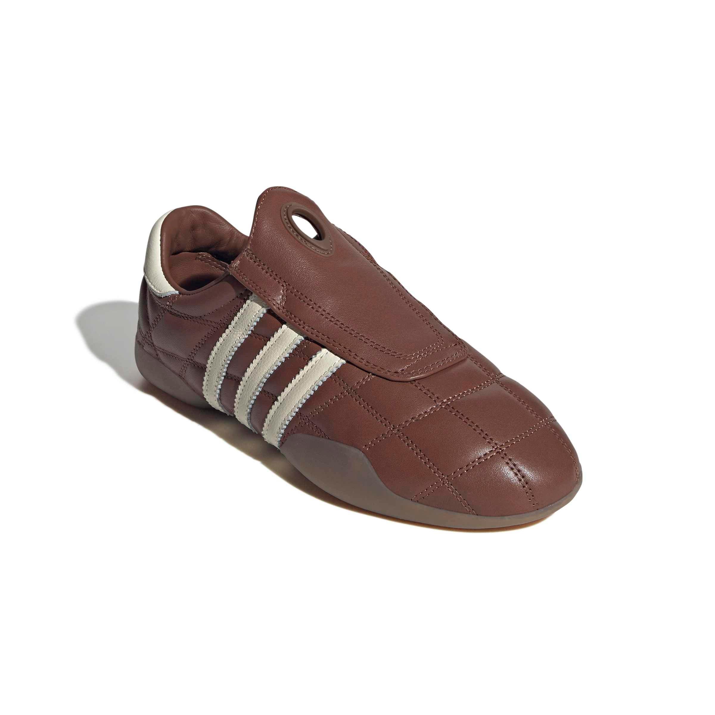 adidas Originals Taekwondo Mei "Preloved Brown/Cream White/Gum 4" Women's Shoe - BROWN/CREAM/GUM Thumbnail View 3