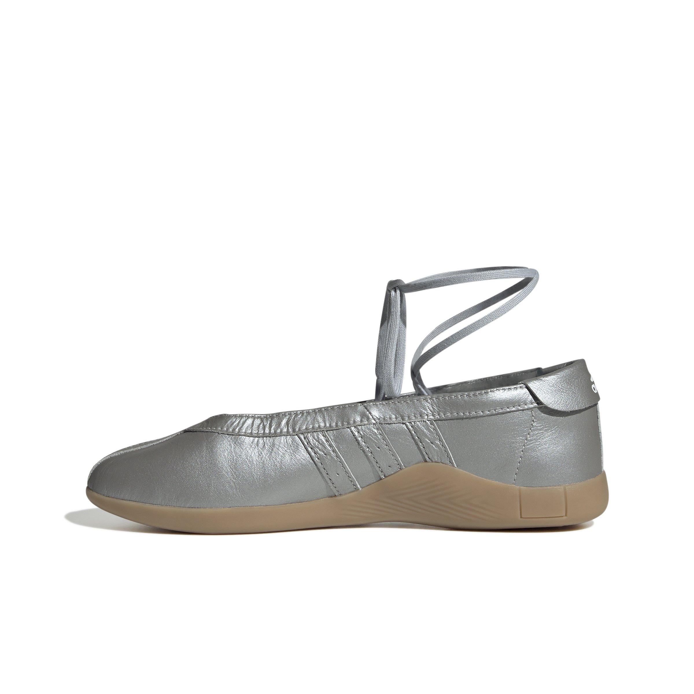 adidas Taekwondo Mei "Silver Metallic/Silver Metallic/Gum 3" Women's Shoe - SILVER/SILVER/GUM Thumbnail View 2
