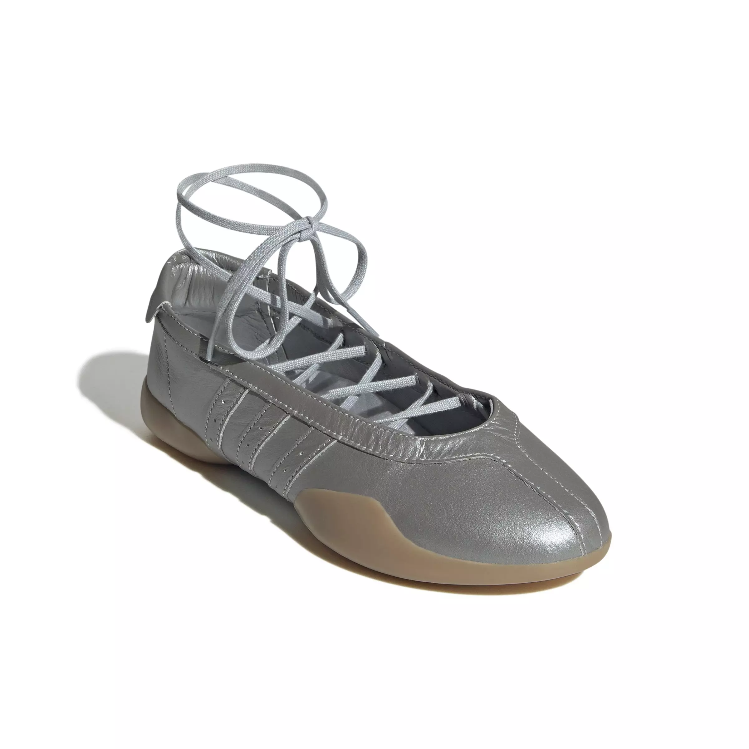 adidas Taekwondo Mei "Silver Metallic/Silver Metallic/Gum 3" Women's Shoe - SILVER/SILVER/GUM