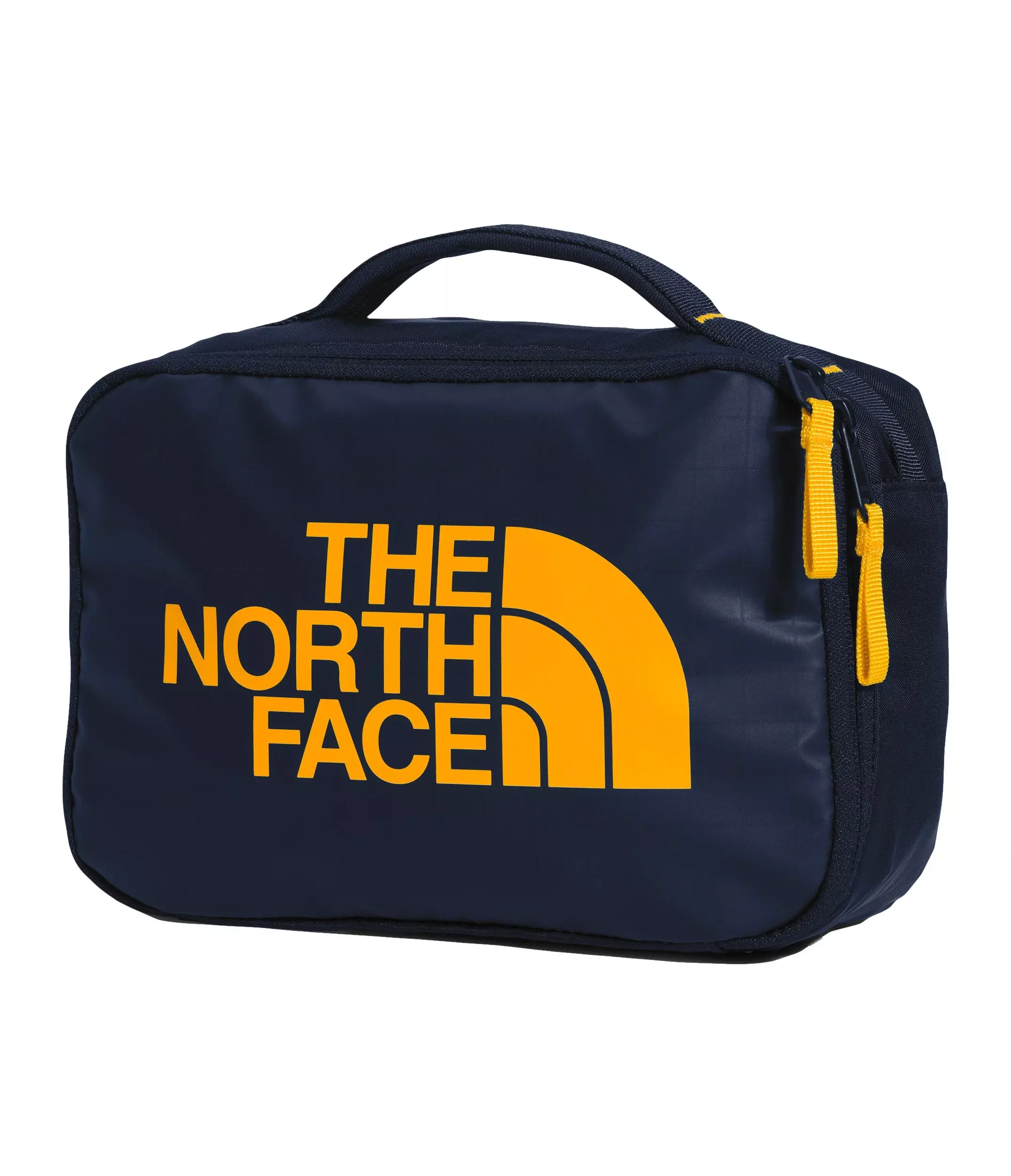 The North Face Base Camp Voyager Dopp Kit - Navy/Orange - NAVY/ORANGE