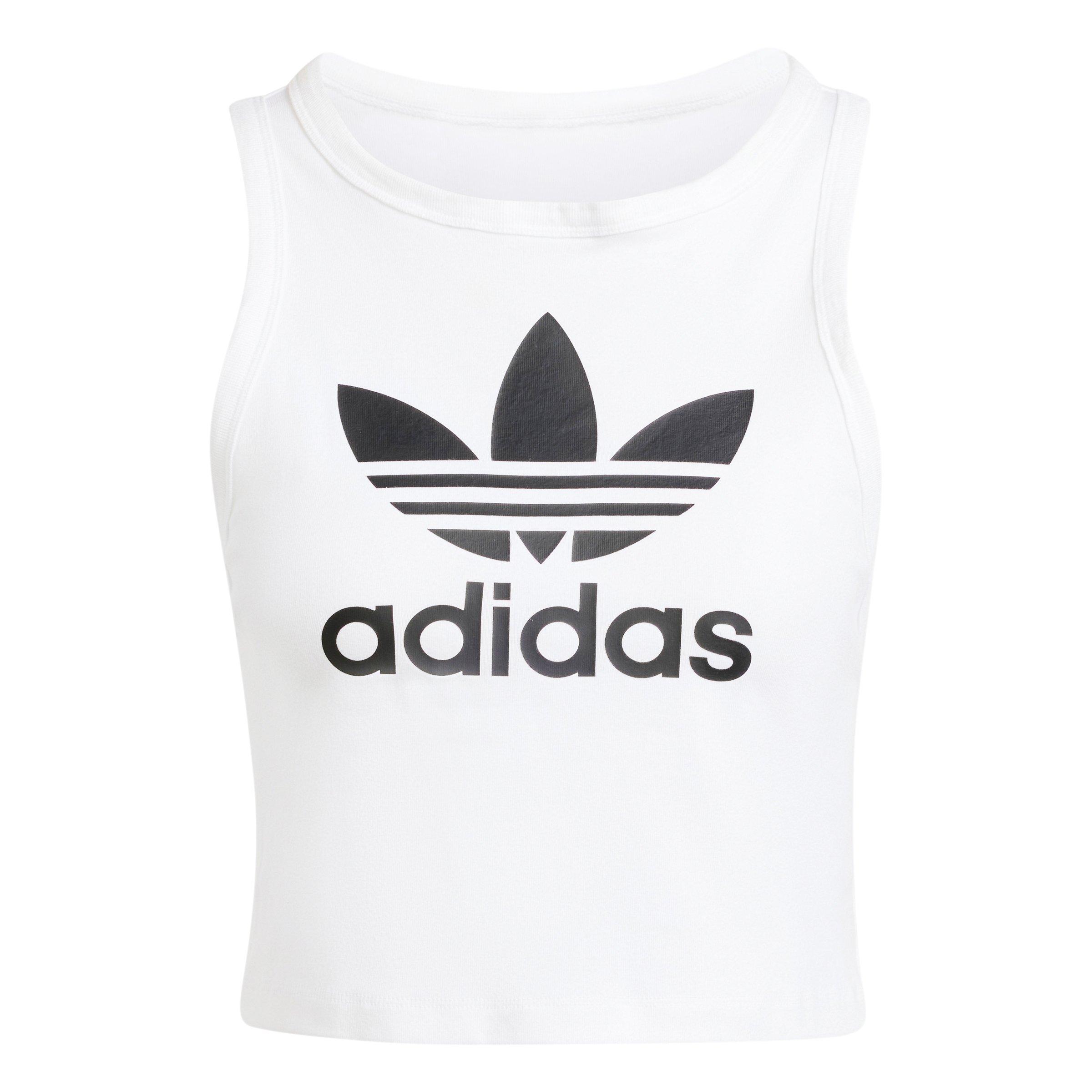 adidas Originals Adicolor Women's White Trefoil Tank Top