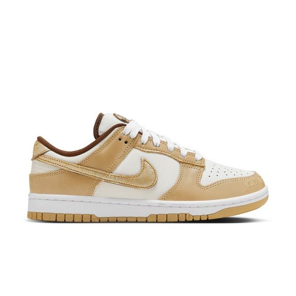Nike Dunk Low LX "Be the One" Women's Shoe - PHANTOM/METALLIC GOLD/WHITE