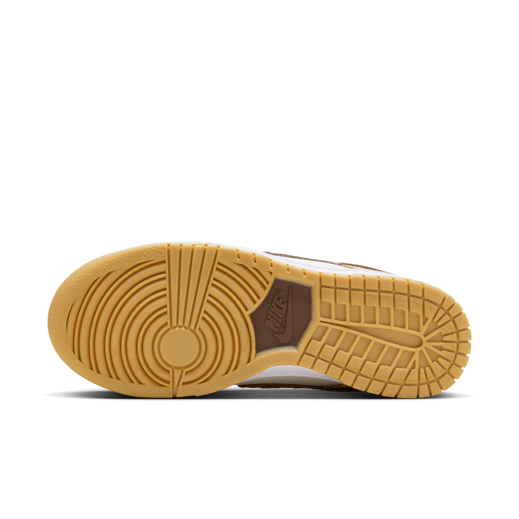 Nike Dunk Low LX "Be the One" Women's Shoe - PHANTOM/METALLIC GOLD/WHITE