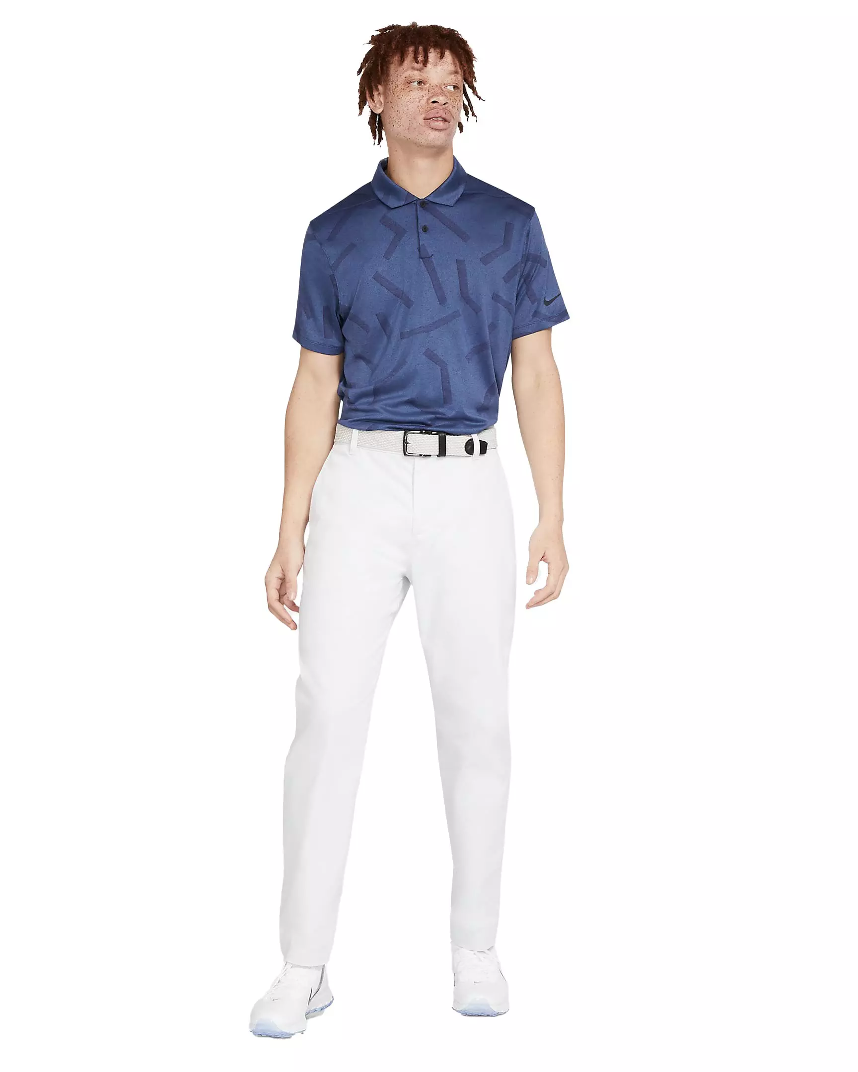 Nike Men's Dri-Fit UV Chino Standard Fit Golf Pants - Photon Dust - GREY