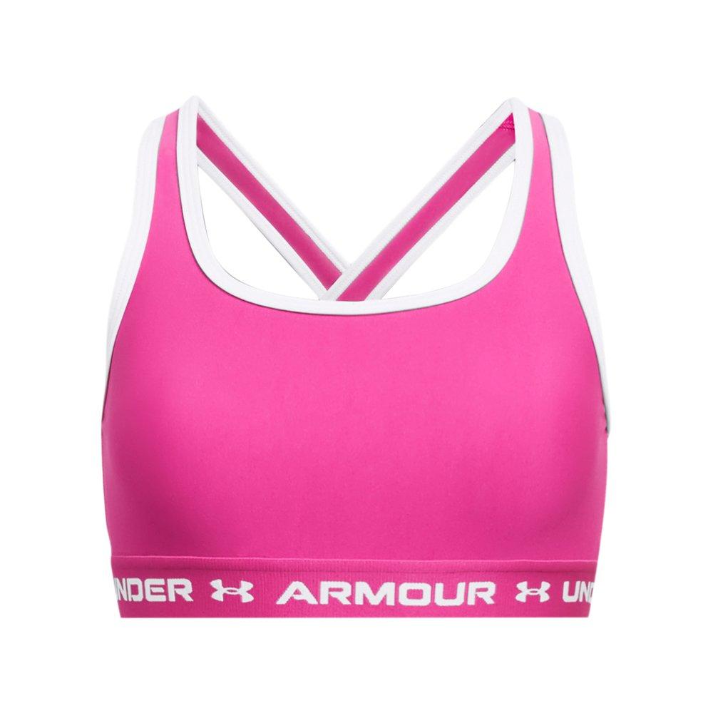 Under Armour UA Crossback Big Girls' Pink Sports Bra