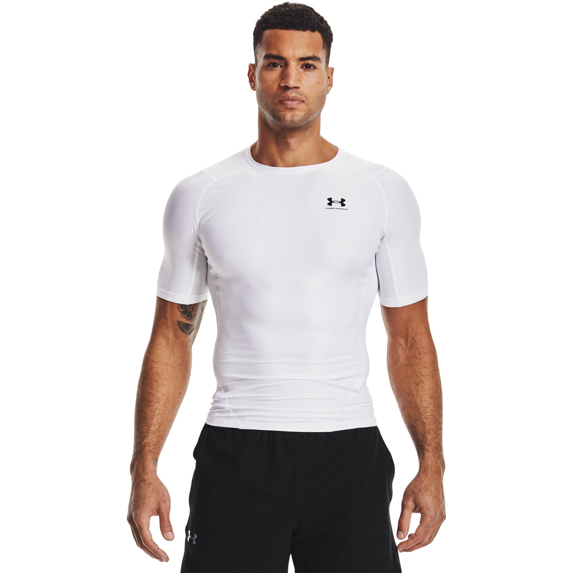 Under Armour Men's Iso-Chill Compression Short Sleeve Shirt - White -  Hibbett