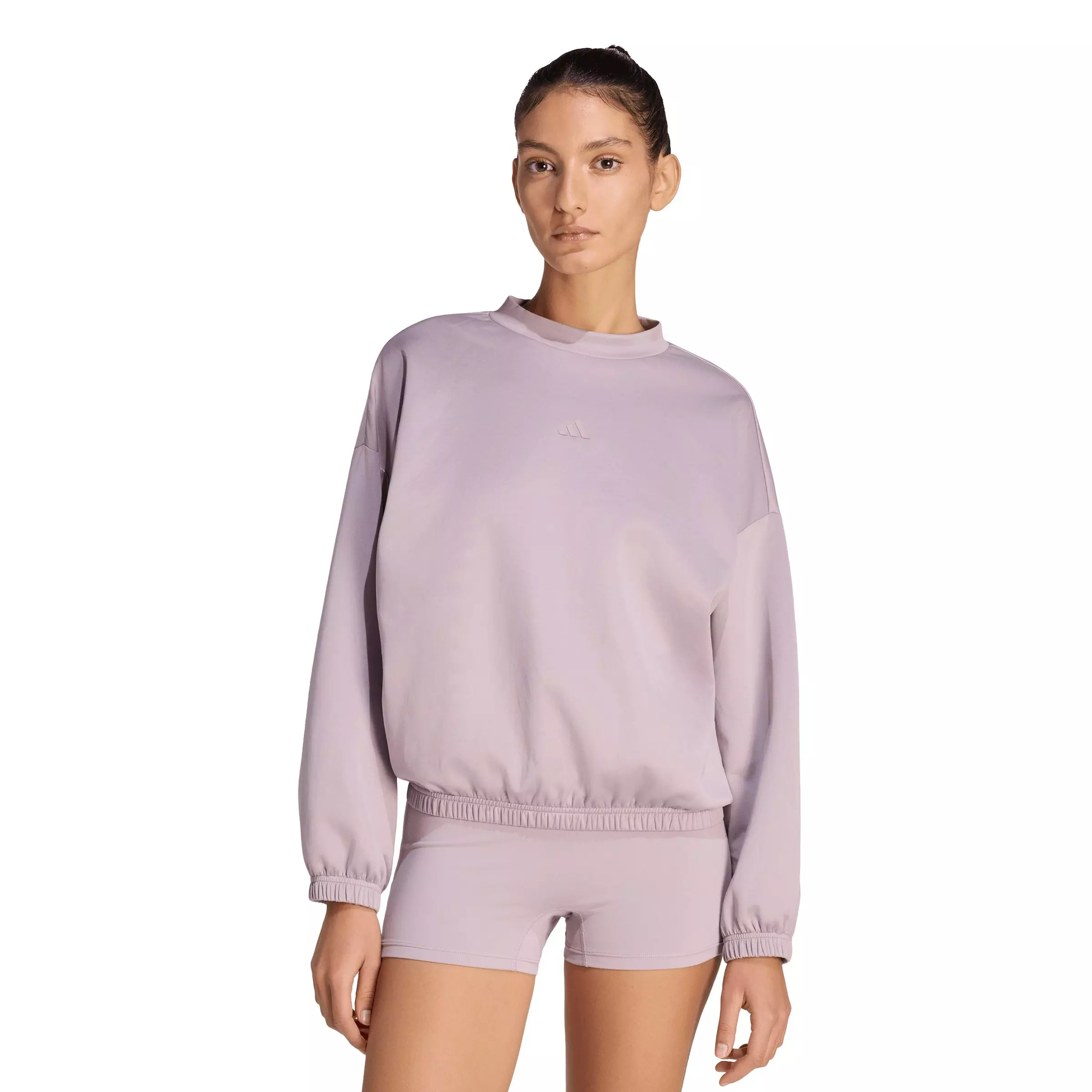 adidas Women's Yoga Essentials Cover-Up - Lilac - LILAC