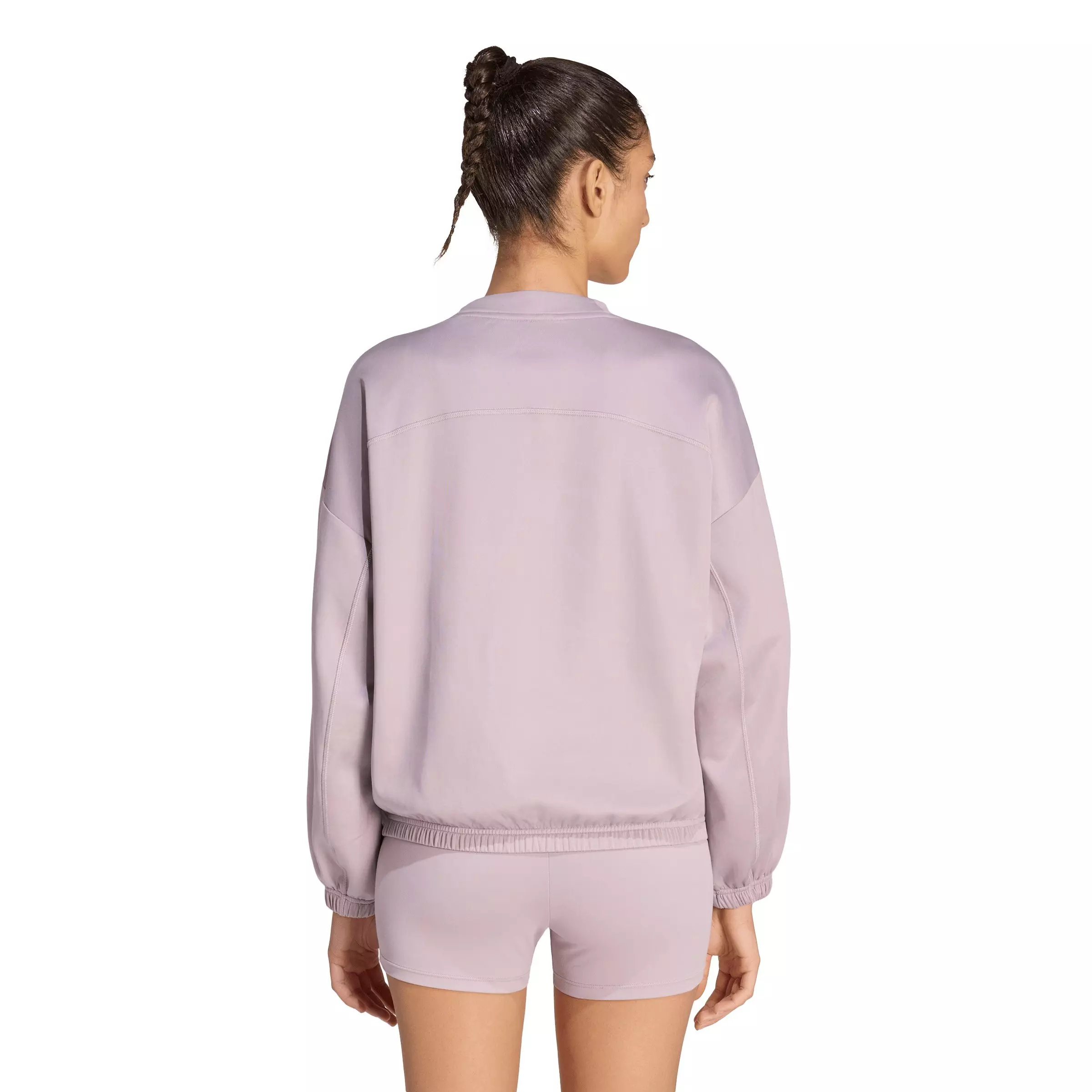 adidas Women's Yoga Essentials Cover-Up -Lilac - LILAC