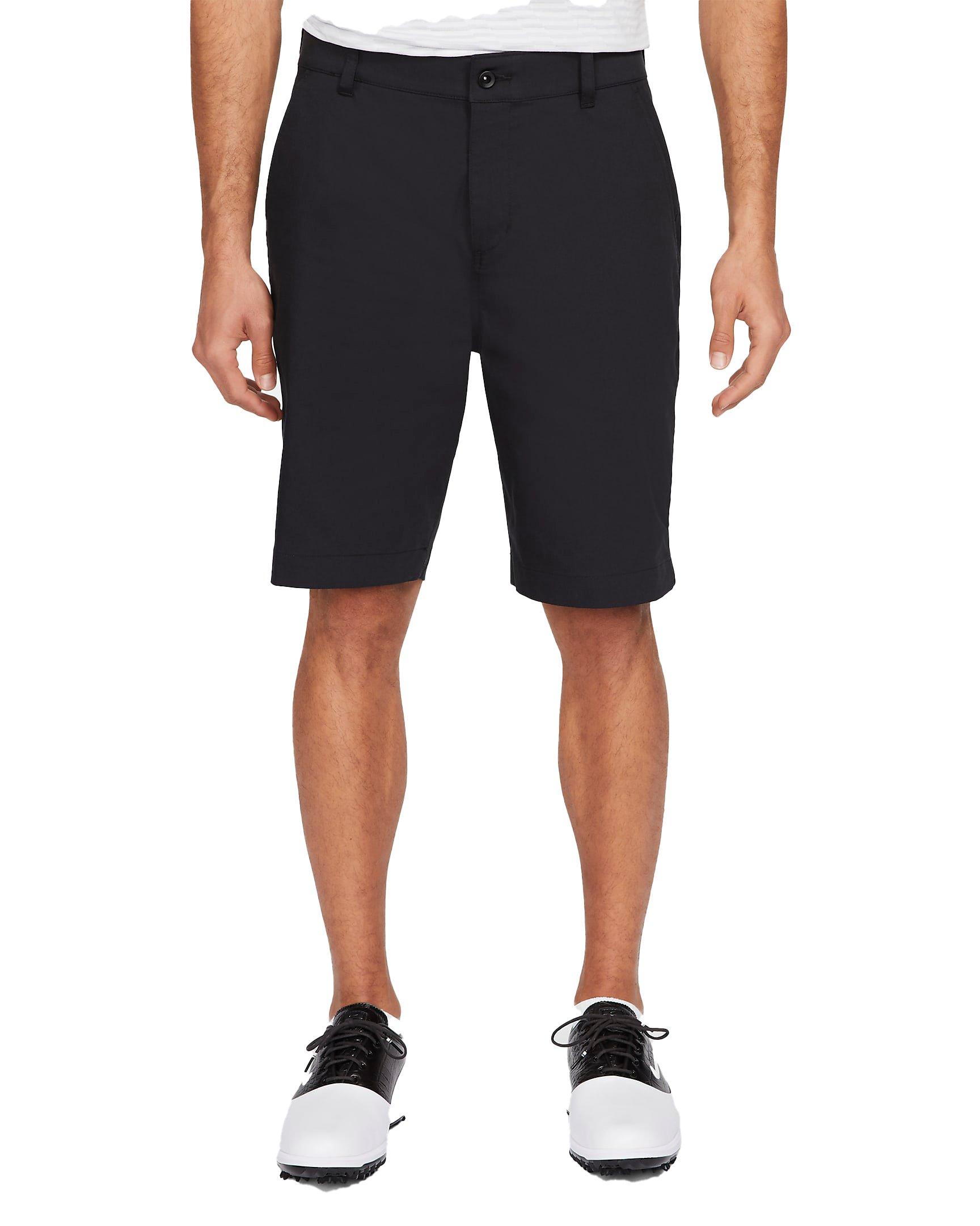 Nike Men's Dri-Fit UV Chino 10.5" Golf Shorts - Black - BLACK Thumbnail View 1