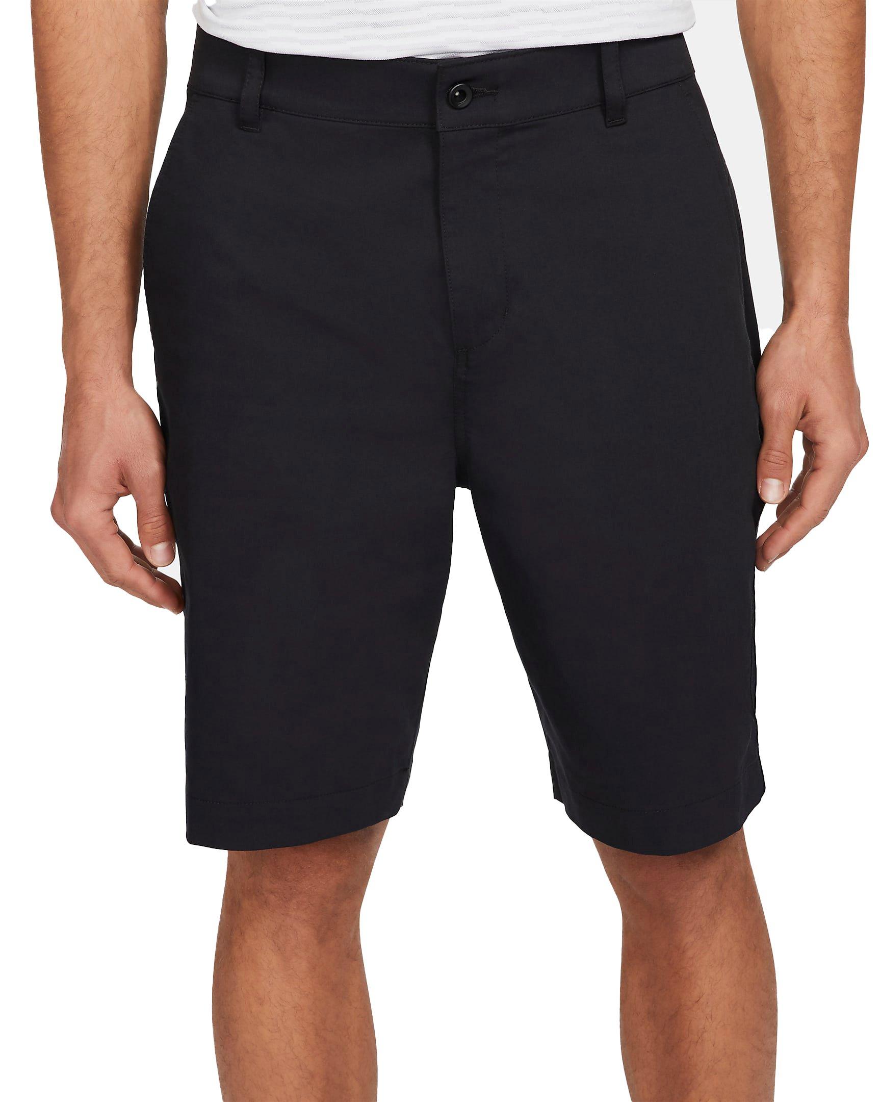 Nike Men's Dri-Fit UV Chino 10.5" Golf Shorts - Black - BLACK Thumbnail View 2
