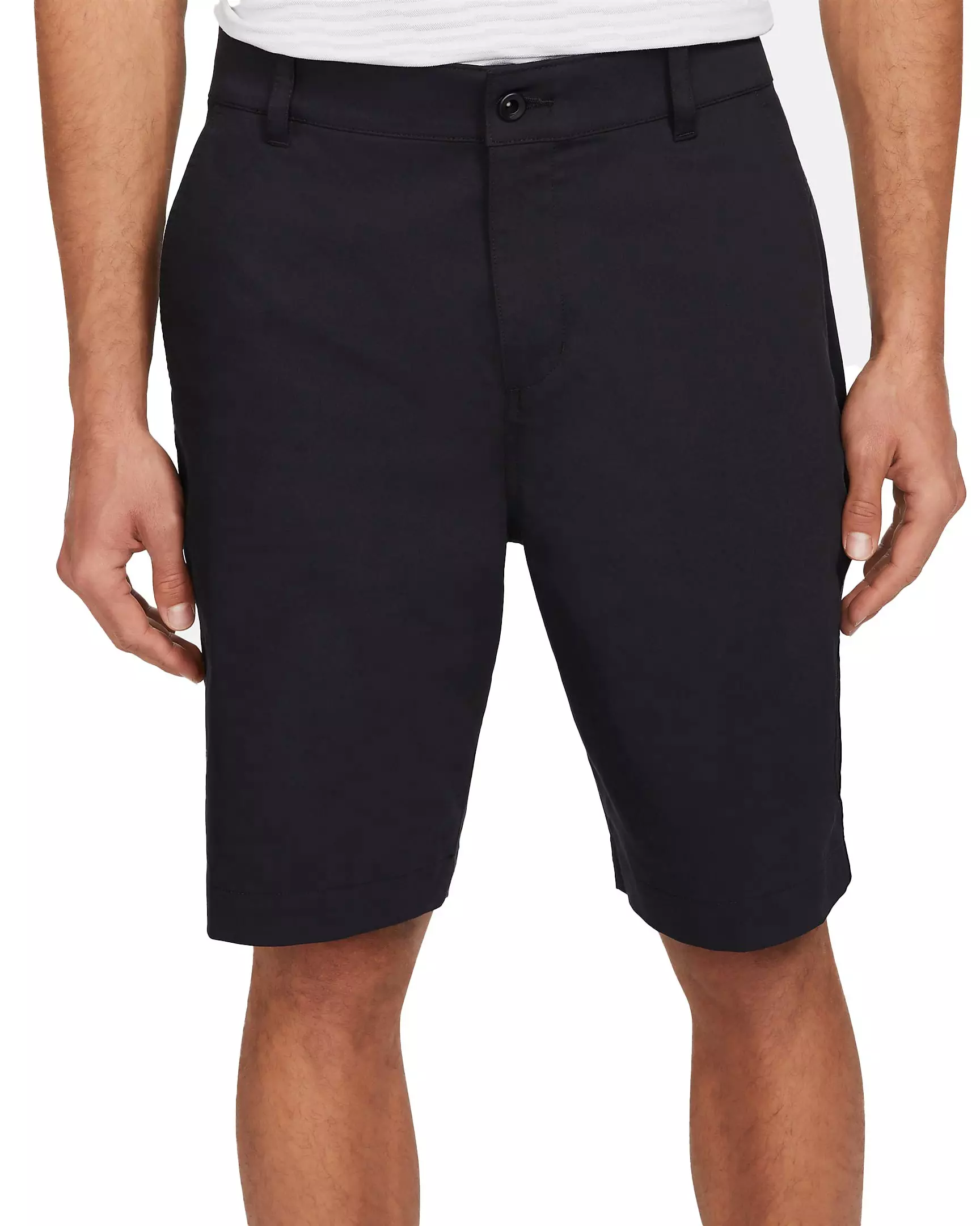 Nike Men's Dri-Fit UV Chino 10.5" Golf Shorts - Black - BLACK