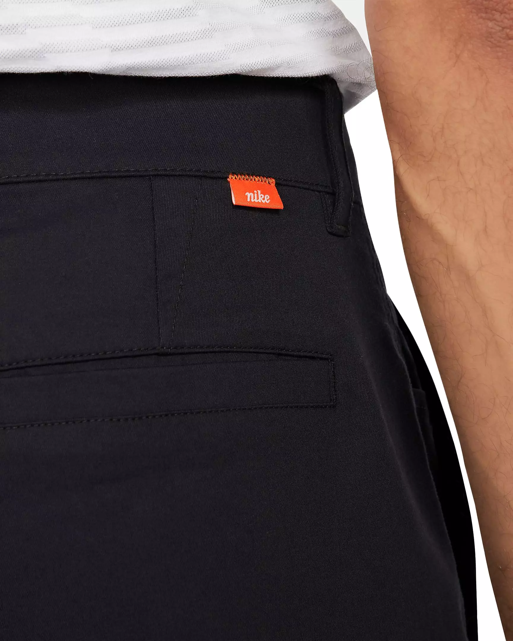 Nike Men's Dri-Fit UV Chino 10.5" Golf Shorts - Black - BLACK