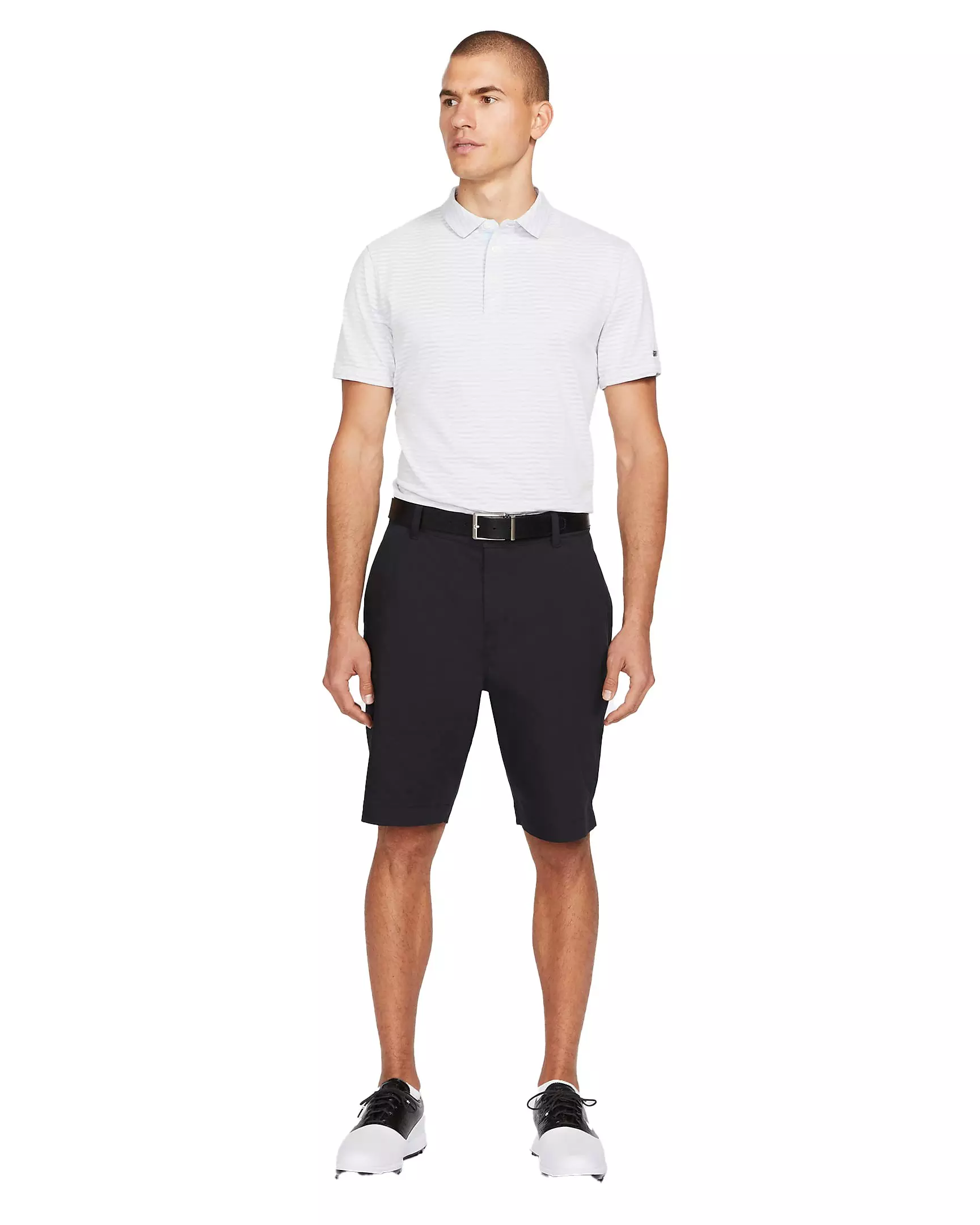 Nike Men's Dri-Fit UV Chino 10.5" Golf Shorts - Black - BLACK