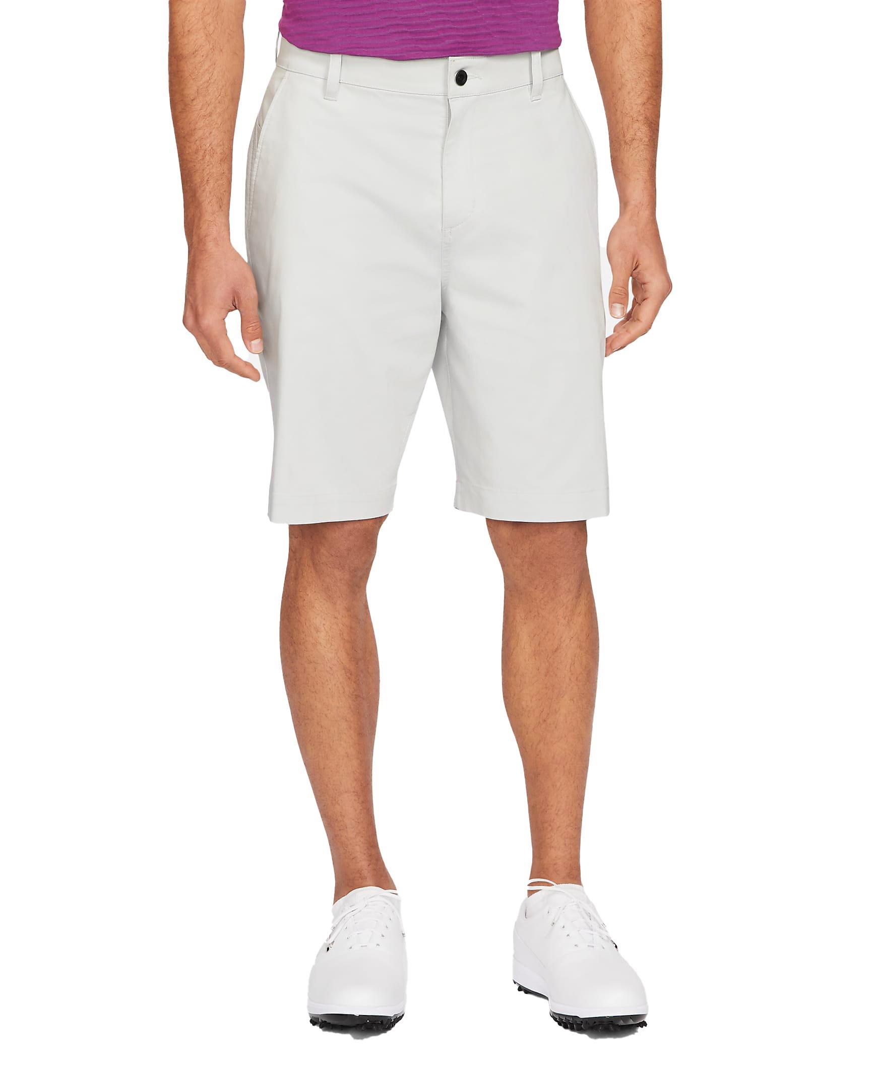 Nike Men's Dri-Fit UV Chino 10.5" Golf Shorts - Photon Dust - GREY Thumbnail View 1