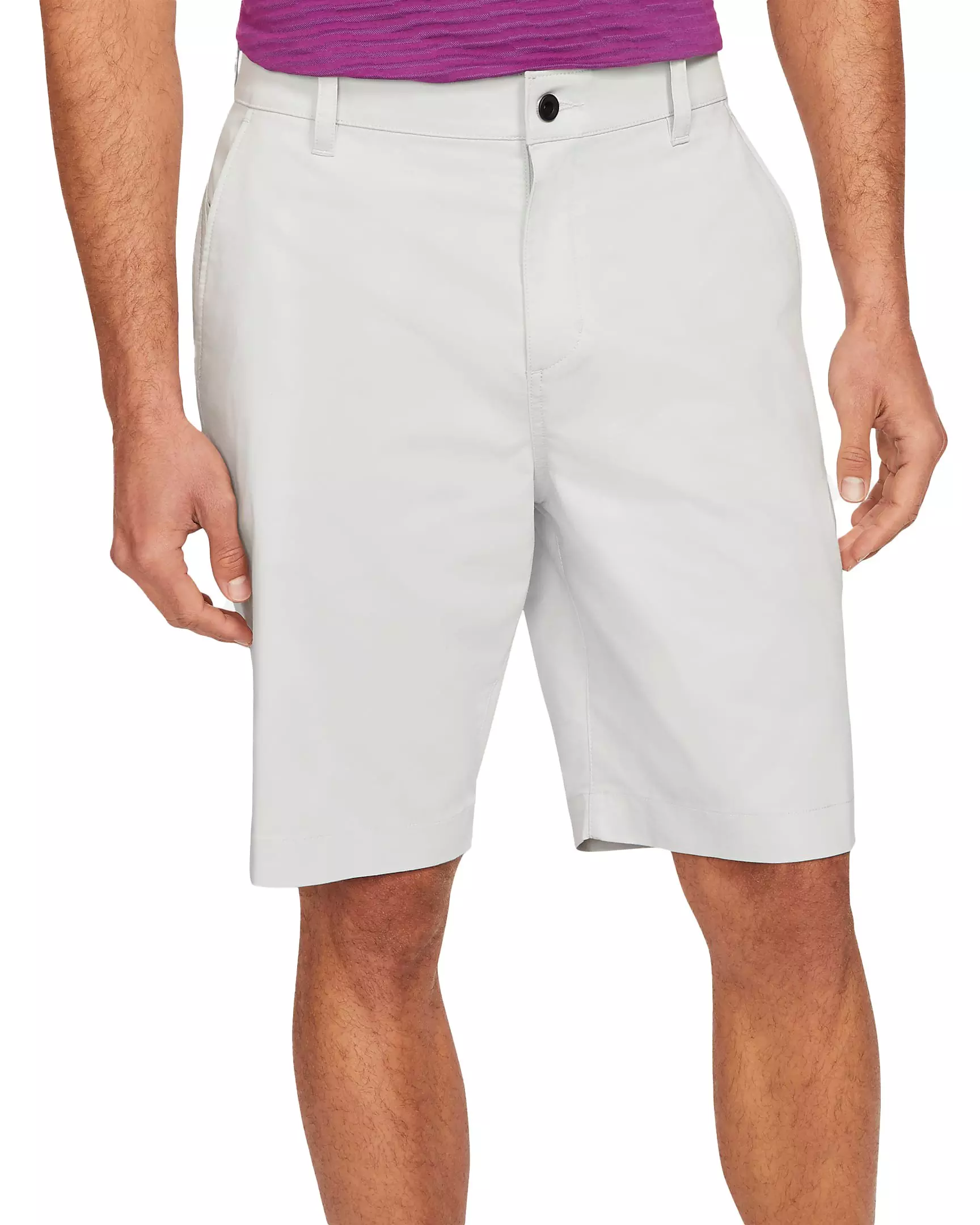 Nike Men's Dri-Fit UV Chino 10.5" Golf Shorts - Photon Dust - GREY