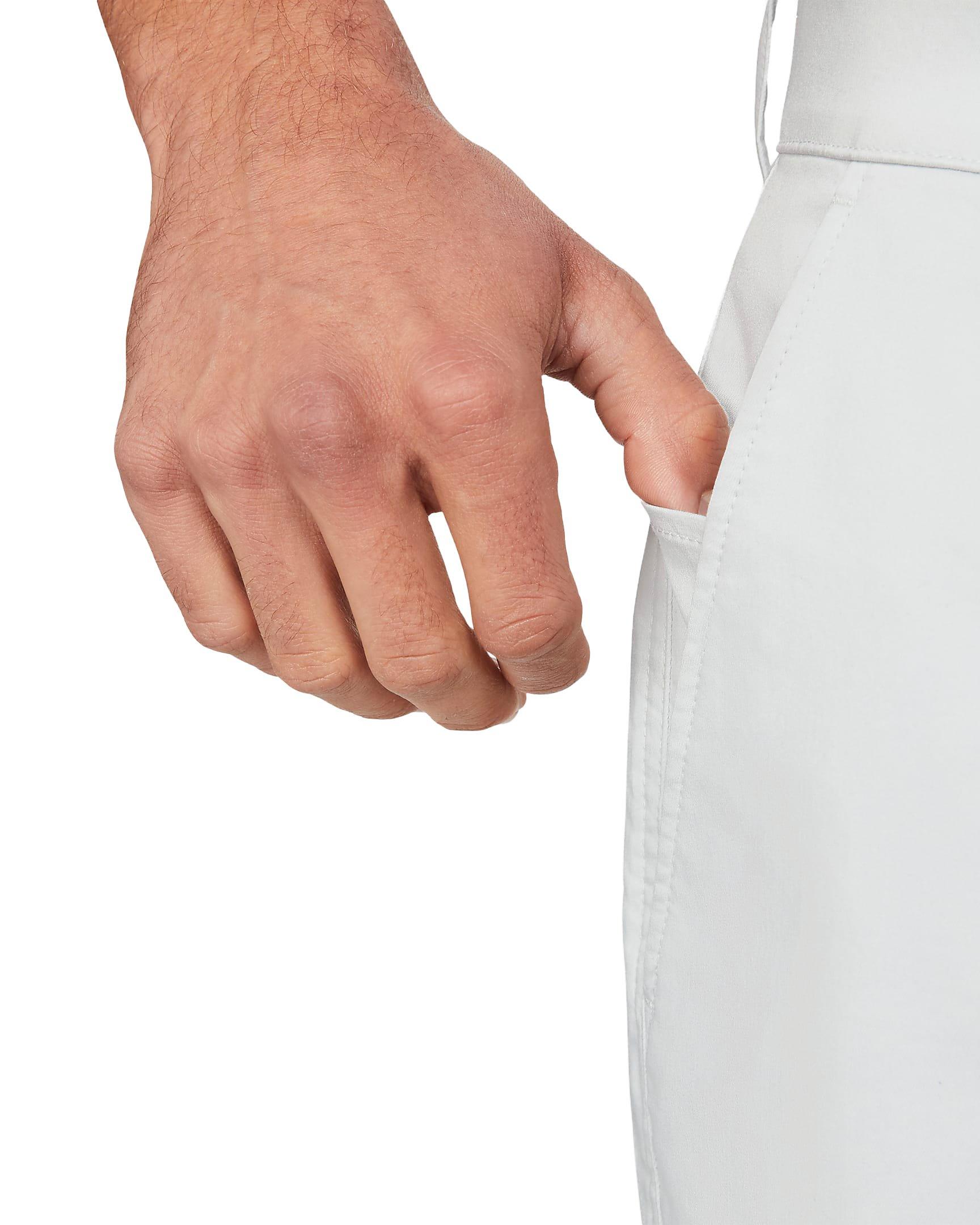 Nike Men's Dri-Fit UV Chino 10.5" Golf Shorts - Photon Dust - GREY Thumbnail View 5