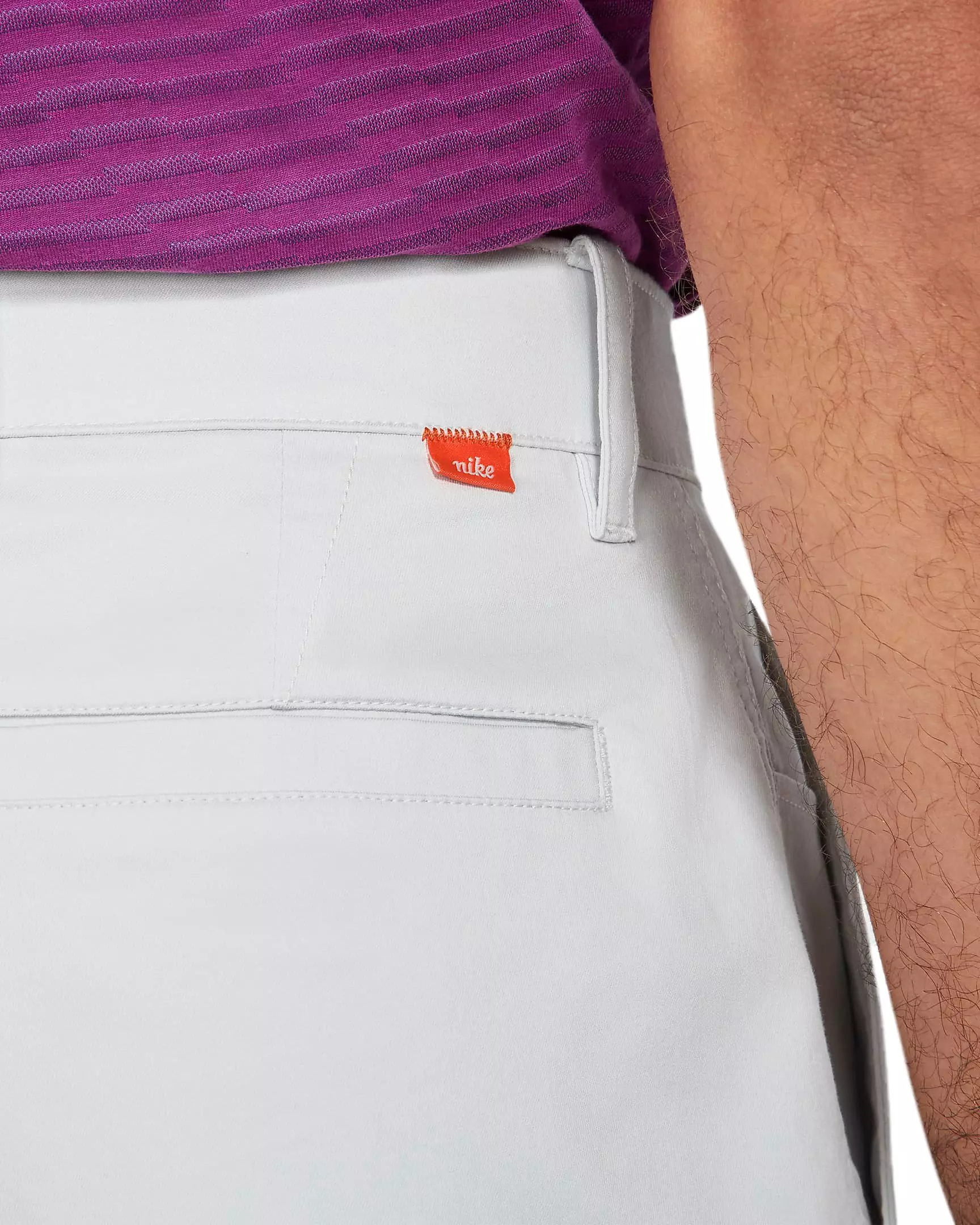 Nike Men's Dri-Fit UV Chino 10.5" Golf Shorts - Photon Dust - GREY