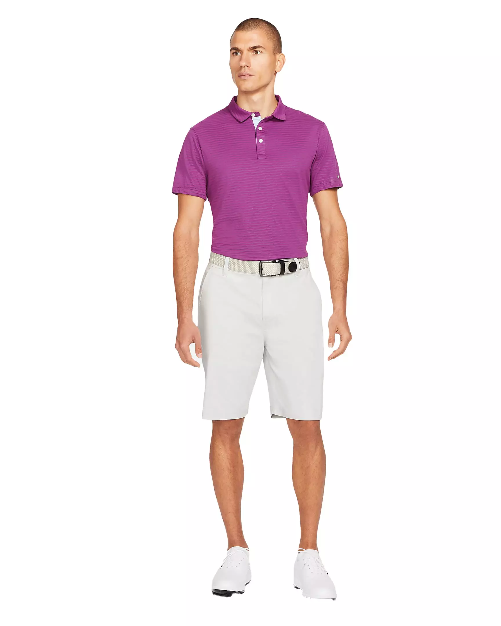 Nike Men's Dri-Fit UV Chino 10.5" Golf Shorts - Photon Dust - GREY