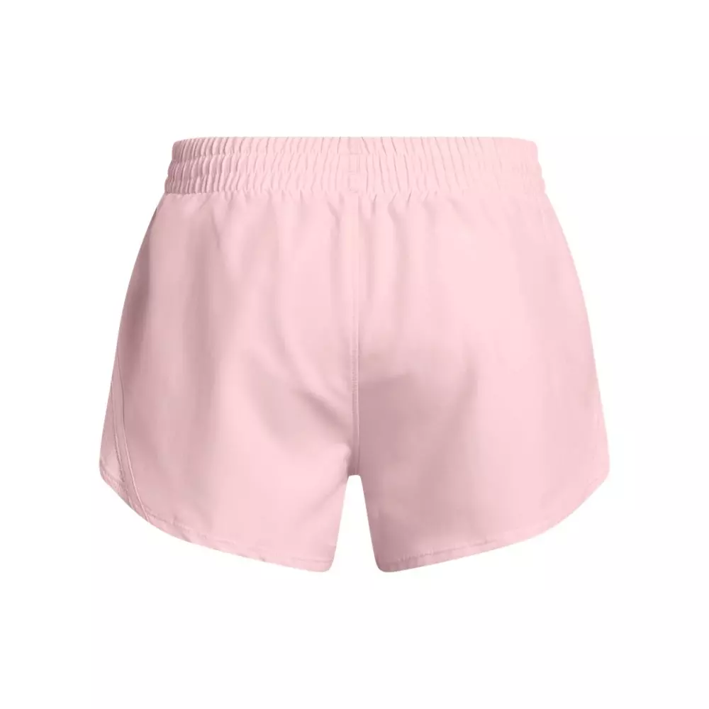 Under Armour Big Girls' UA Fly-By 3" Shorts - Pink - PINK