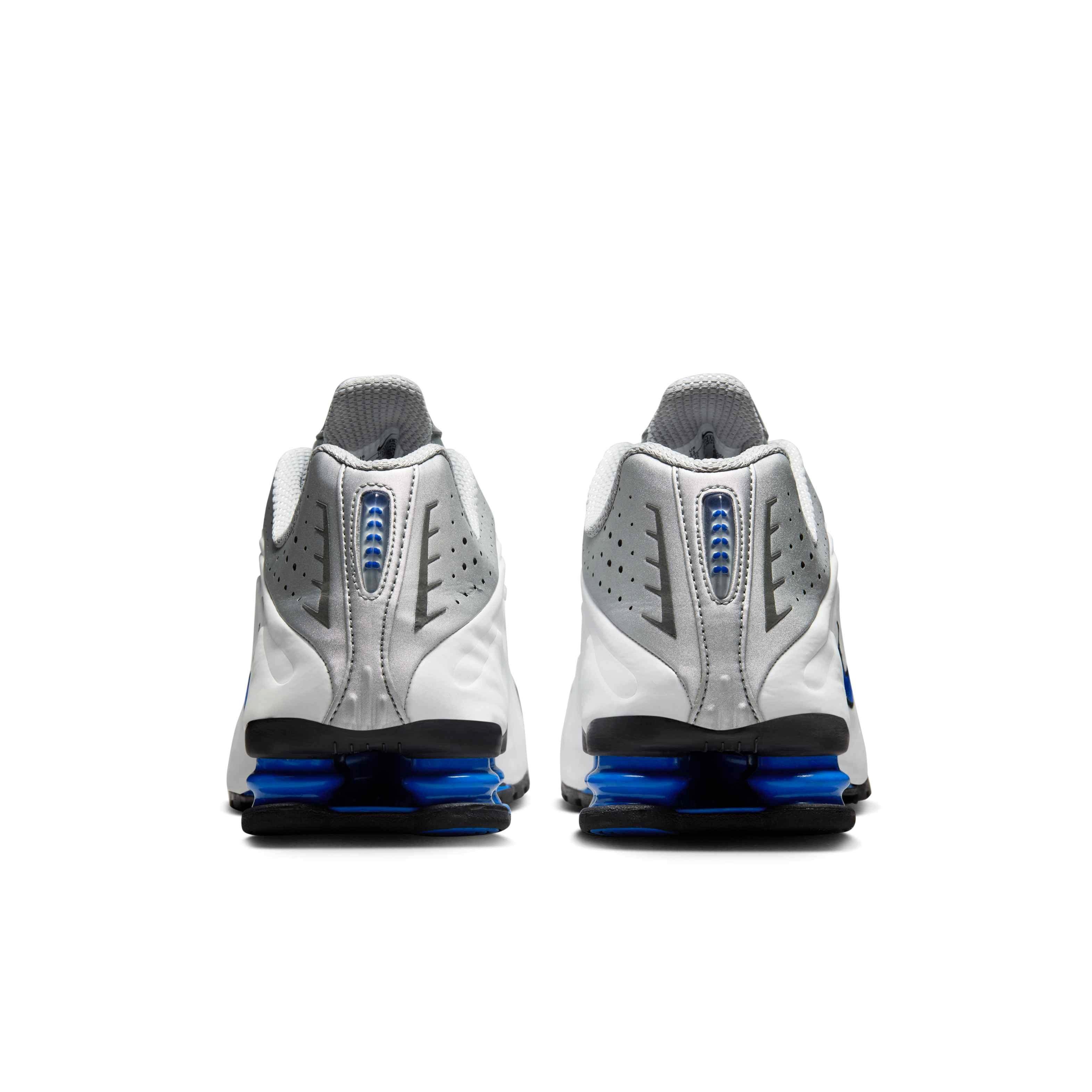 Nike Shox TL "White/Racer Blue/Iron Grey/Metallic Silver" Men's Shoe - WHITE/BLUE/GREY/SILVER Thumbnail View 5