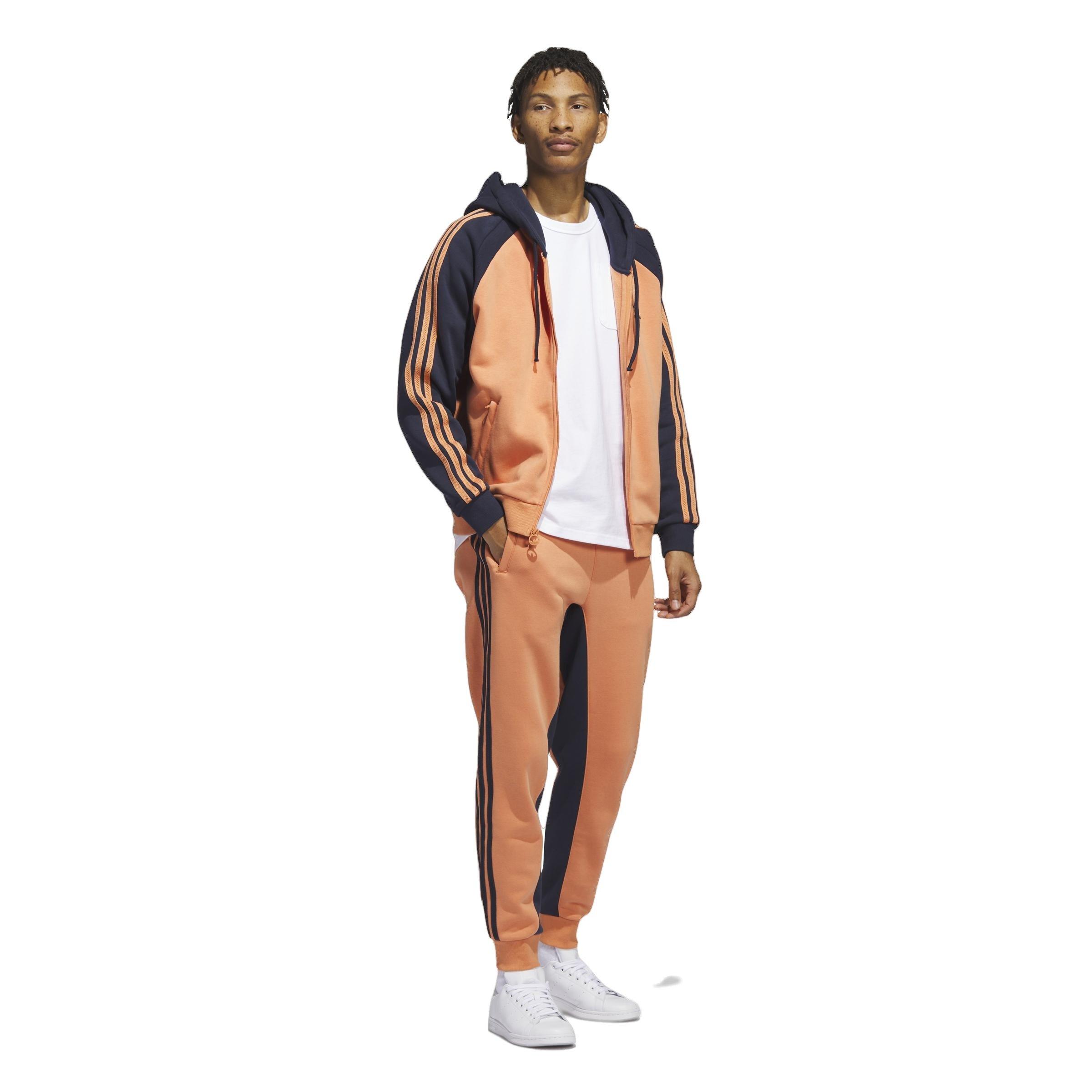 Adidas sst orange track on sale pants