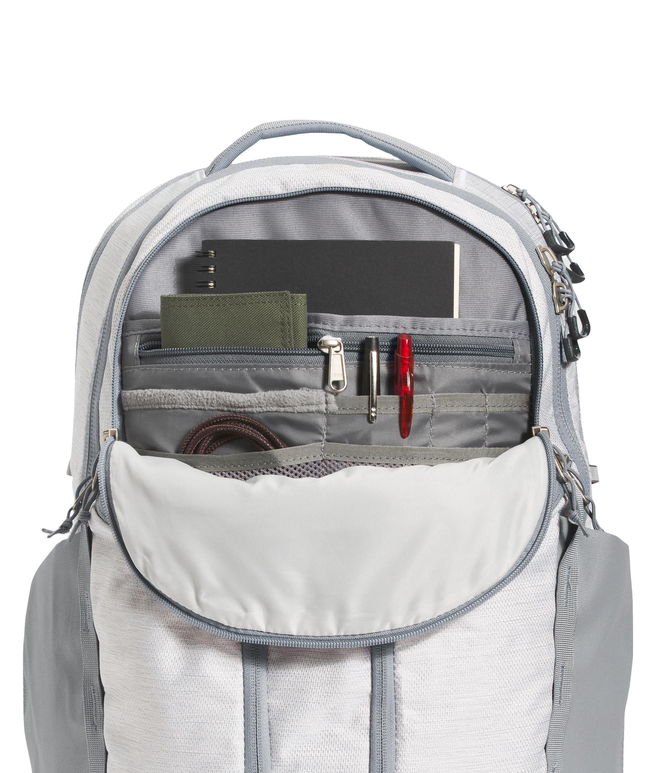 The North Face Surge White Backpack