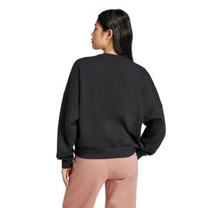 adidas Women's Essentials Small Logo Feelcozy Sweatshirt - Black